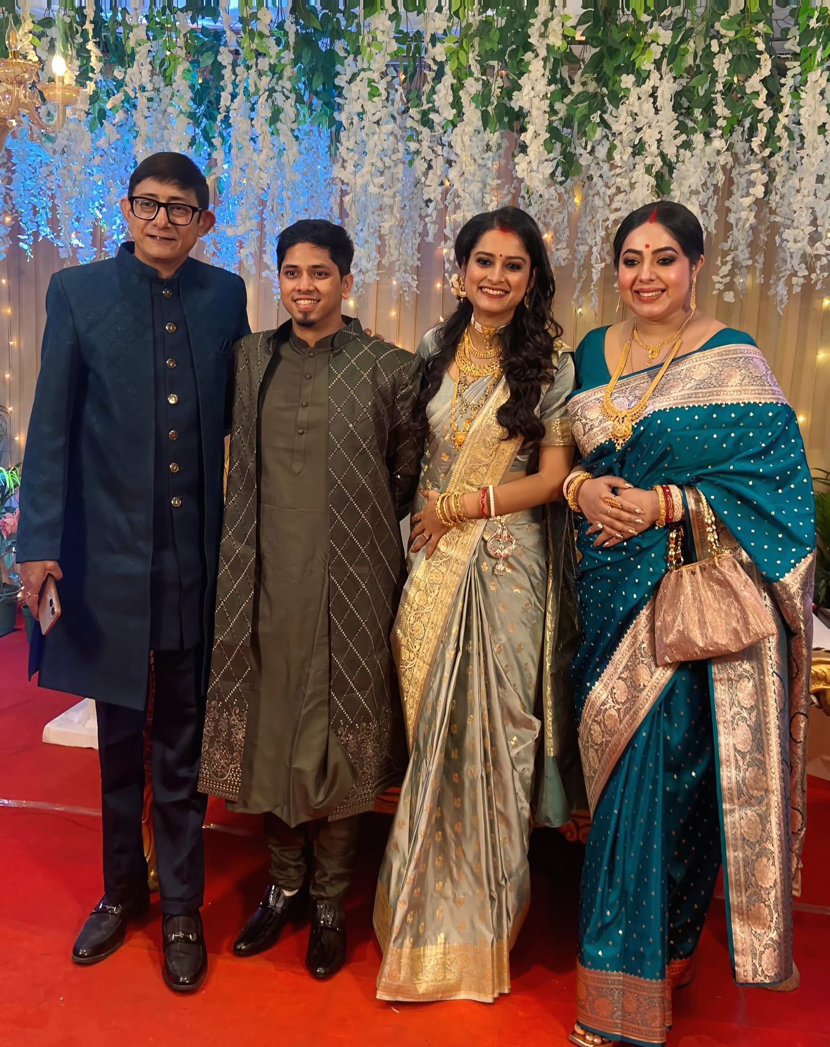 Kharaj Mukherjee son reception Kharaj Mukherjee son reception