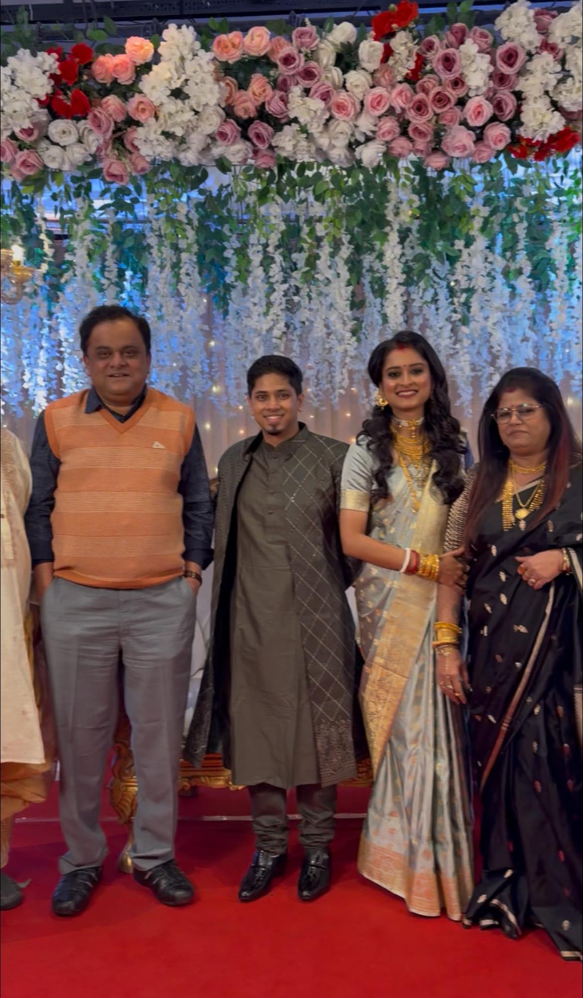 Kharaj Mukherjee son reception Kharaj Mukherjee son reception