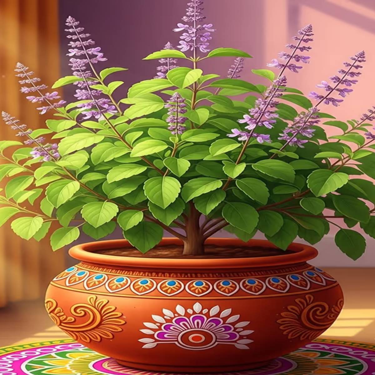 যদি তুলসী গাছে পোকামাকড়ের আক্রমণ হয়, তাহলে রাসায়নিক কীটনাশকের পরিবর্তে জৈব দ্রবণ ব্যবহার করার কথা বিবেচনা করুন। নিমের নির্যাস বা হলুদের পেস্ট ব্যবহার করুন।