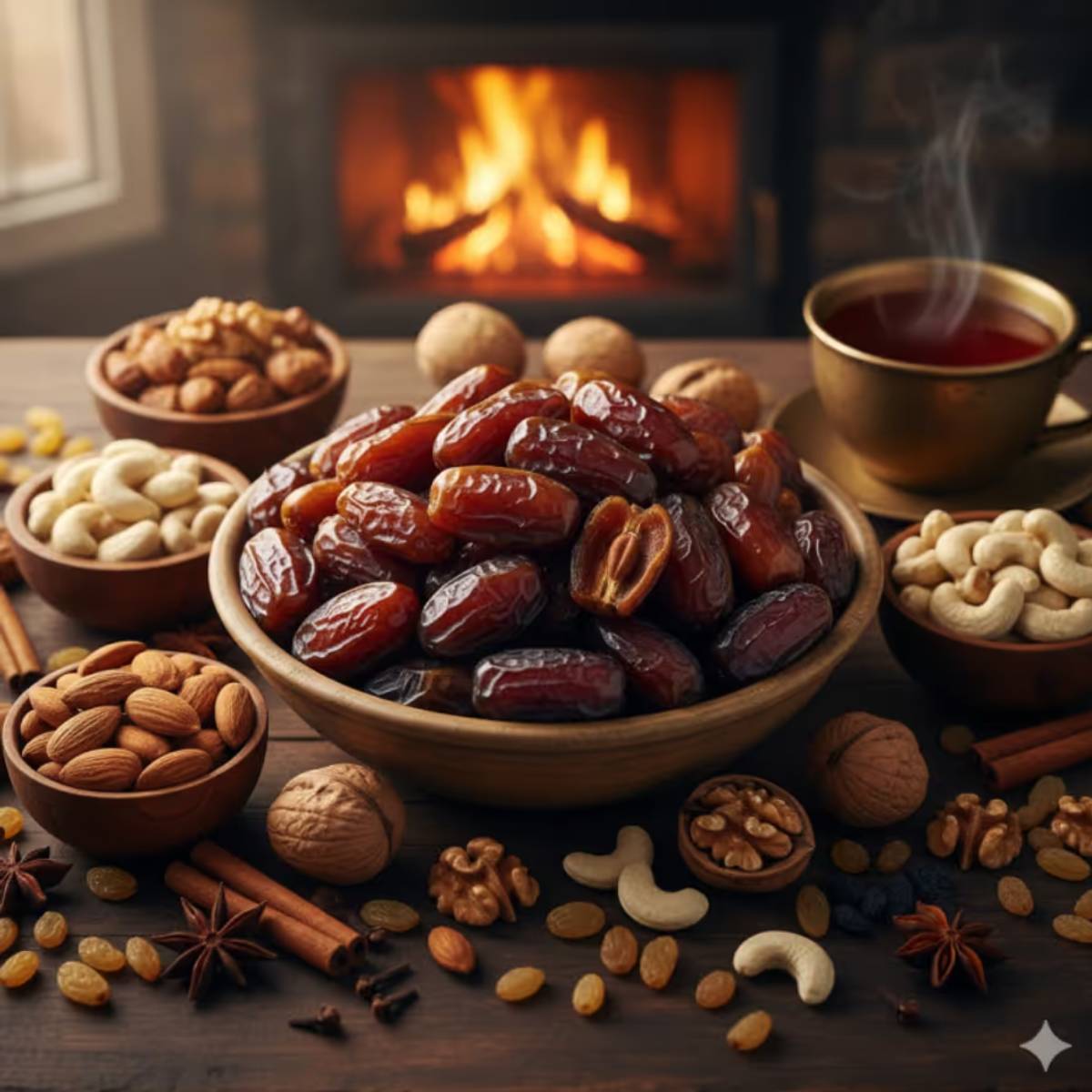 শীতকালে শরীরকে উষ্ণ এবং উজ্জীবিত রাখার জন্য সঠিক খাবার খাওয়া অপরিহার্য। শুকনো ফল একটি স্বাস্থ্যকর বিকল্প কারণ এতে প্রচুর পরিমাণে ভিটামিন, খনিজ এবং অ্যান্টিঅক্সিডেন্ট থাকে। শীতকালে শরীরকে উষ্ণ এবং উজ্জীবিত রাখার জন্য সঠিক খাবার খাওয়া অপরিহার্য। শুকনো ফল একটি স্বাস্থ্যকর বিকল্প কারণ এতে প্রচুর পরিমাণে ভিটামিন, খনিজ এবং অ্যান্টিঅক্সিডেন্ট থাকে।