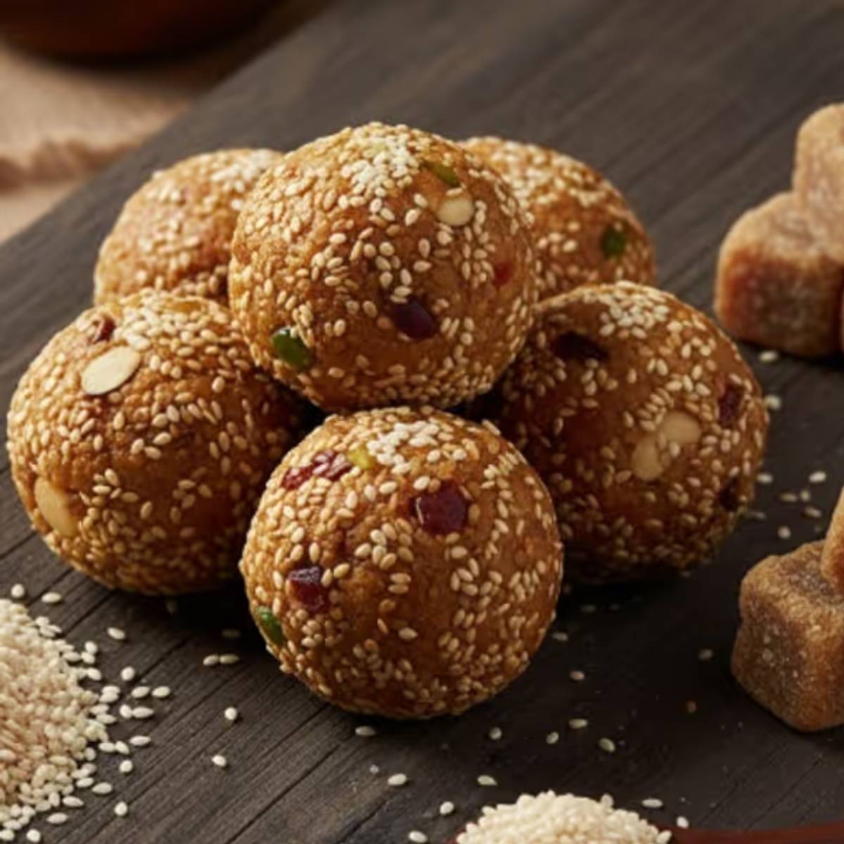 ৪. মেথির লাড্ডু: মেথি কেবল একটি মশলা নয়, লাড্ডুর সঙ্গে একটি দুর্দান্ত সংযোজনও। এর অ্যান্টিঅক্সিডেন্ট এবং আয়রন শরীরকে শক্তিশালী করে, রোগ প্রতিরোধ ক্ষমতা বাড়ায় এবং সর্দি-কাশির বিরুদ্ধে সুরক্ষা দেয়।