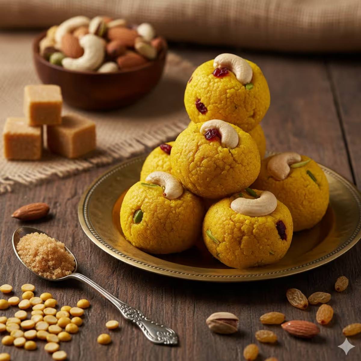 ২. তিসির বীজের লাড্ডু: ওজন কমানো থেকে শুরু করে ত্বকের উজ্জ্বলতা বৃদ্ধি পর্যন্ত, তিসির বীজ একটি বহুমুখী উপাদান। এতে ওমেগা-৩ ফ্যাটি অ্যাসিড, বি ভিটামিন এবং অ্যান্টিঅক্সিডেন্ট রয়েছে যা শরীরকে ভেতর থেকে শক্তিশালী করে। বাদাম, কাজু এবং পেস্তার মতো শুকনো ফলের স