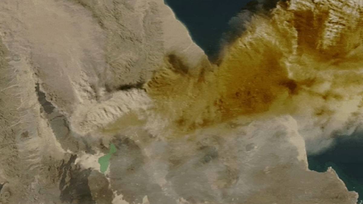  ভারতে প্রথমে পশ্চিম রাজস্থানের পৌঁছয় ছাইয়ের মেঘ