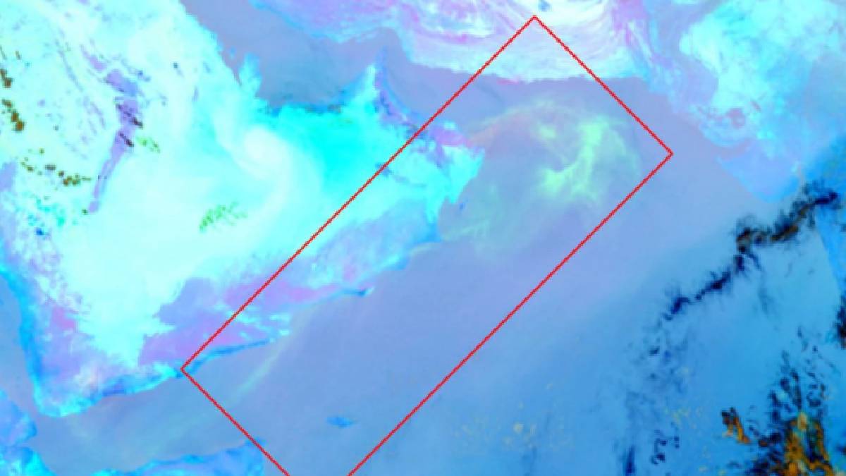  হরিয়ানা এবং দিল্লির কিছু অংশে এই ছাইয়ের মেঘ পৌঁছে গিয়েছিল