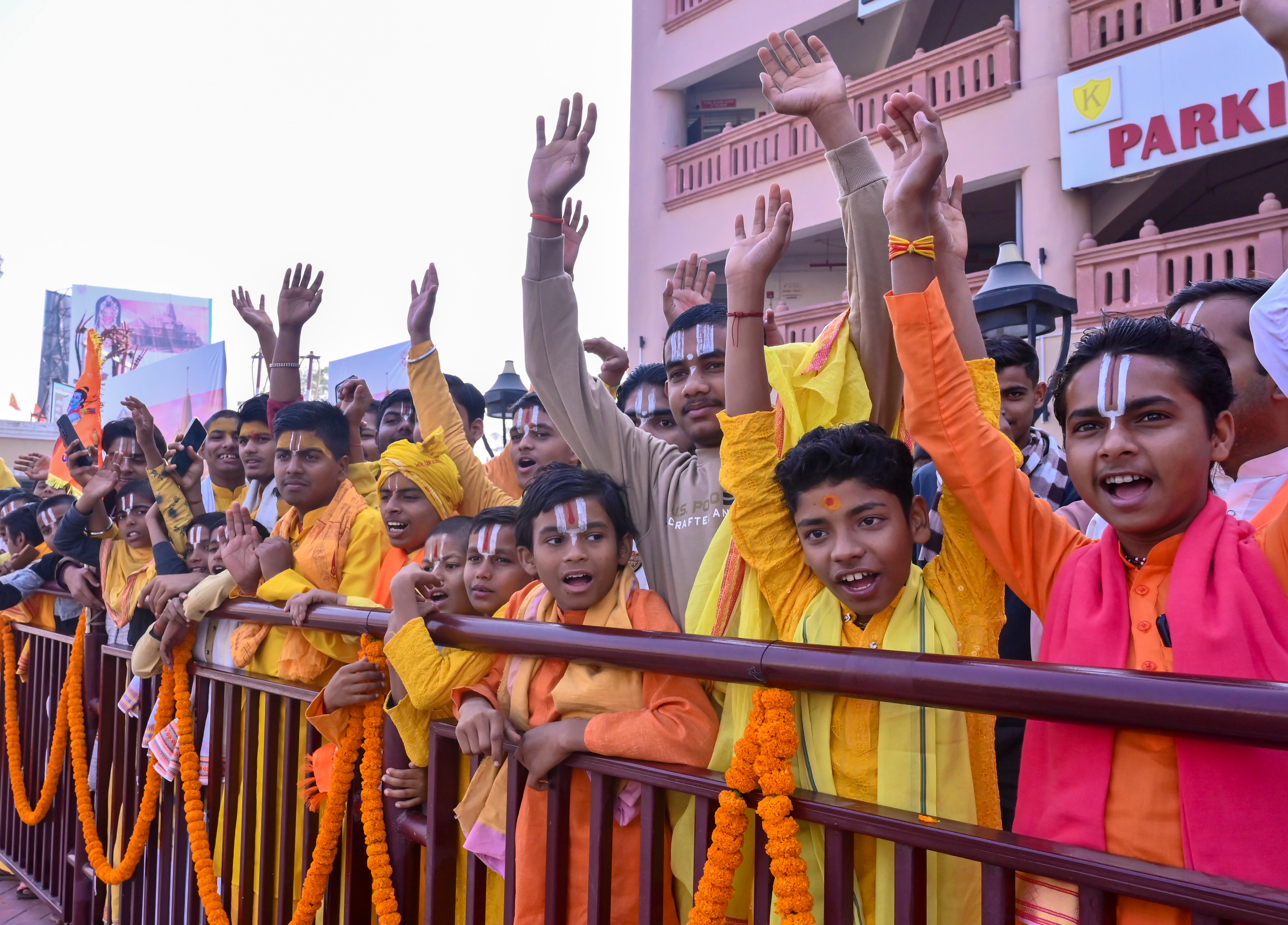 Ram Mandir PM Modi Flag Hoisting Ram Mandir PM Modi Flag Hoisting