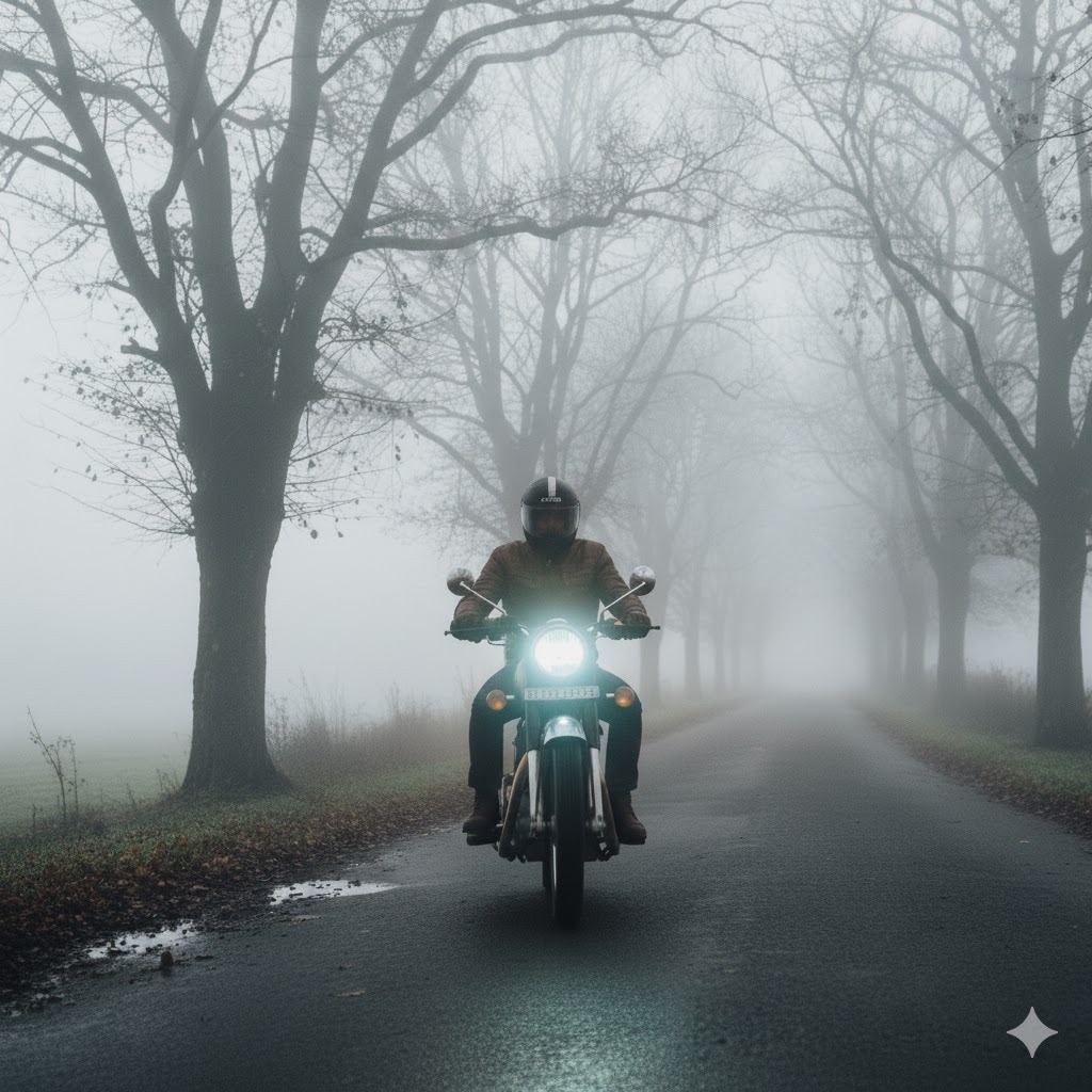 বাইক চালানোর সময় উন্নত দৃশ্যমানতার জন্য LED হেডলাইটগুলি উজ্জ্বল, সাদা আলো প্রদান করে, তবে বাতাস ধুলো বা কুয়াশামুক্ত থাকে।