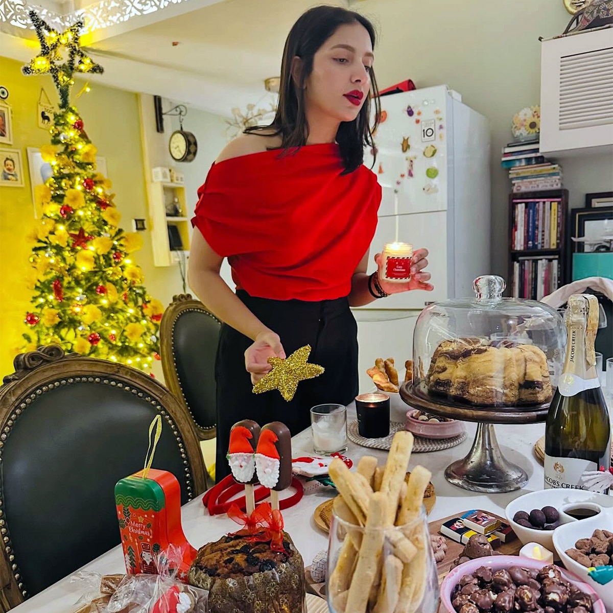 subhashree ganguly christmas