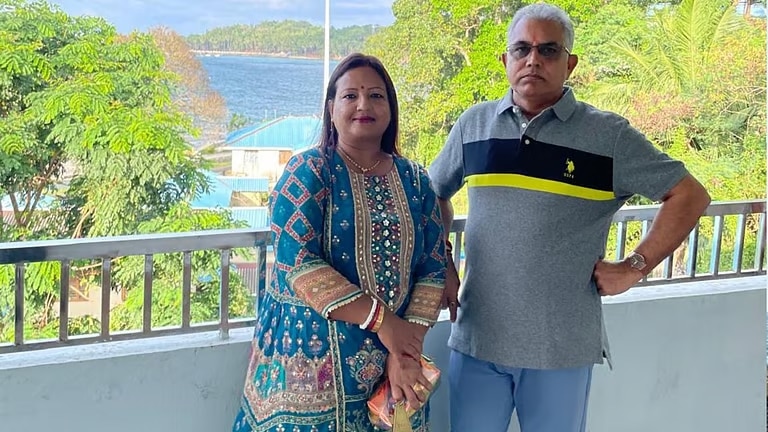 Dilip Ghosh and Rinku Majumdar Honeymoon Dilip Ghosh and Rinku Majumdar Honeymoon