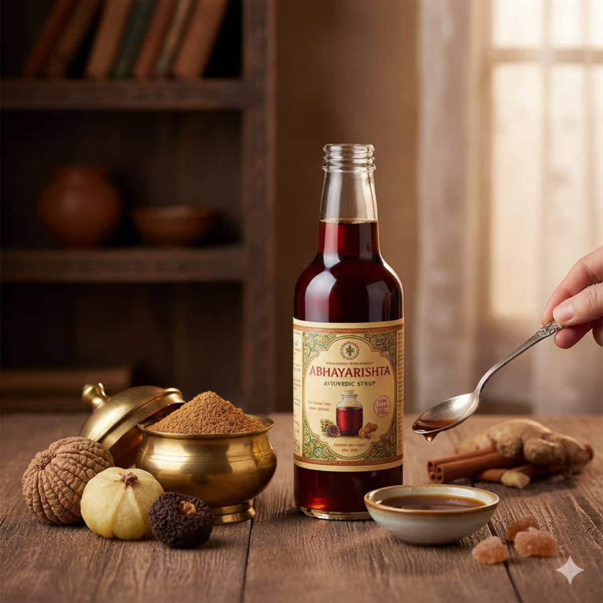 বাবা রামদেব জনপ্রিয় আয়ুর্বেদিক ওষুধ ত্রিফলা এবং অভয়রিষ্টের কথাও উল্লেখ করেছেন। তিনি বিশ্বাস করেন যে এগুলো সেবন হজমশক্তি উন্নত করে এবং কোষ্ঠকাঠিন্য দূর করে, যা অর্শ রোগ দূর করতে সাহায্য করতে পারে।