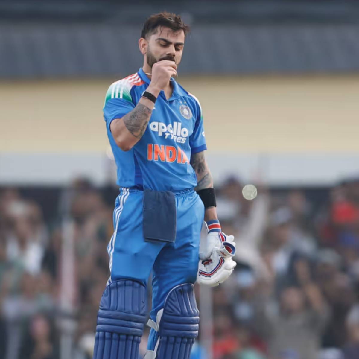 শেষে লুঙ্গি এনগিডির বলে এইডেন মার্করামের হাতে ক্যাচ আউট হন কোহলি।