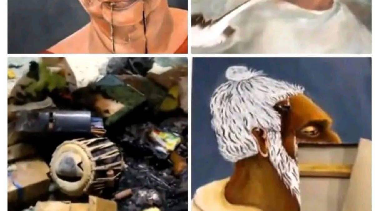 ভাঙচুরের একাধিক ভিডিও ছড়িয়ে পড়েছে সোশ্যাল মিডিয়া ভাঙচুরের একাধিক ভিডিও ছড়িয়ে পড়েছে সোশ্যাল মিডিয়া