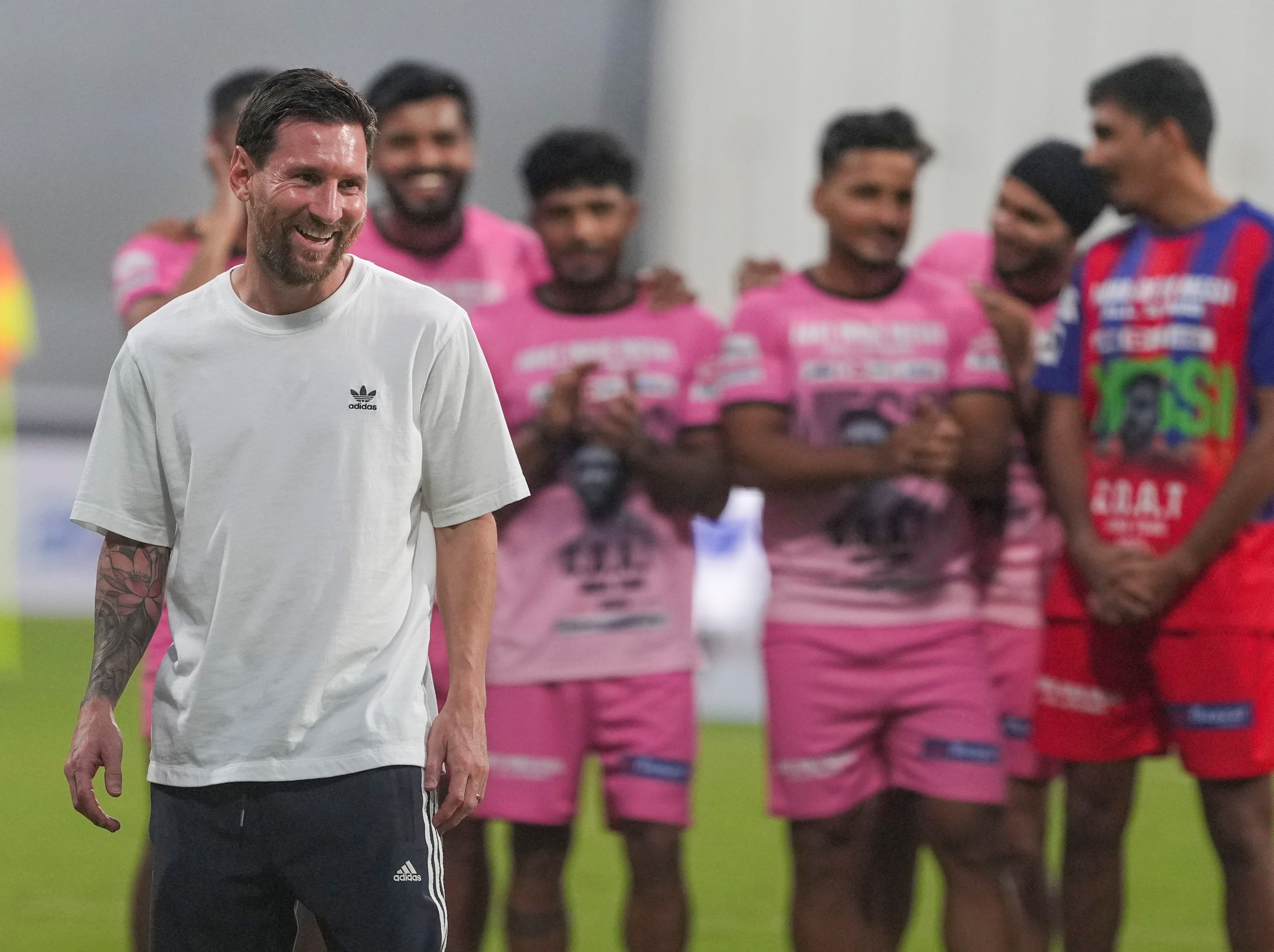 ভারতের ৪টি শহরে সময় কাটাচ্ছেন মেসি ভারতের ৪টি শহরে সময় কাটাচ্ছেন মেসি