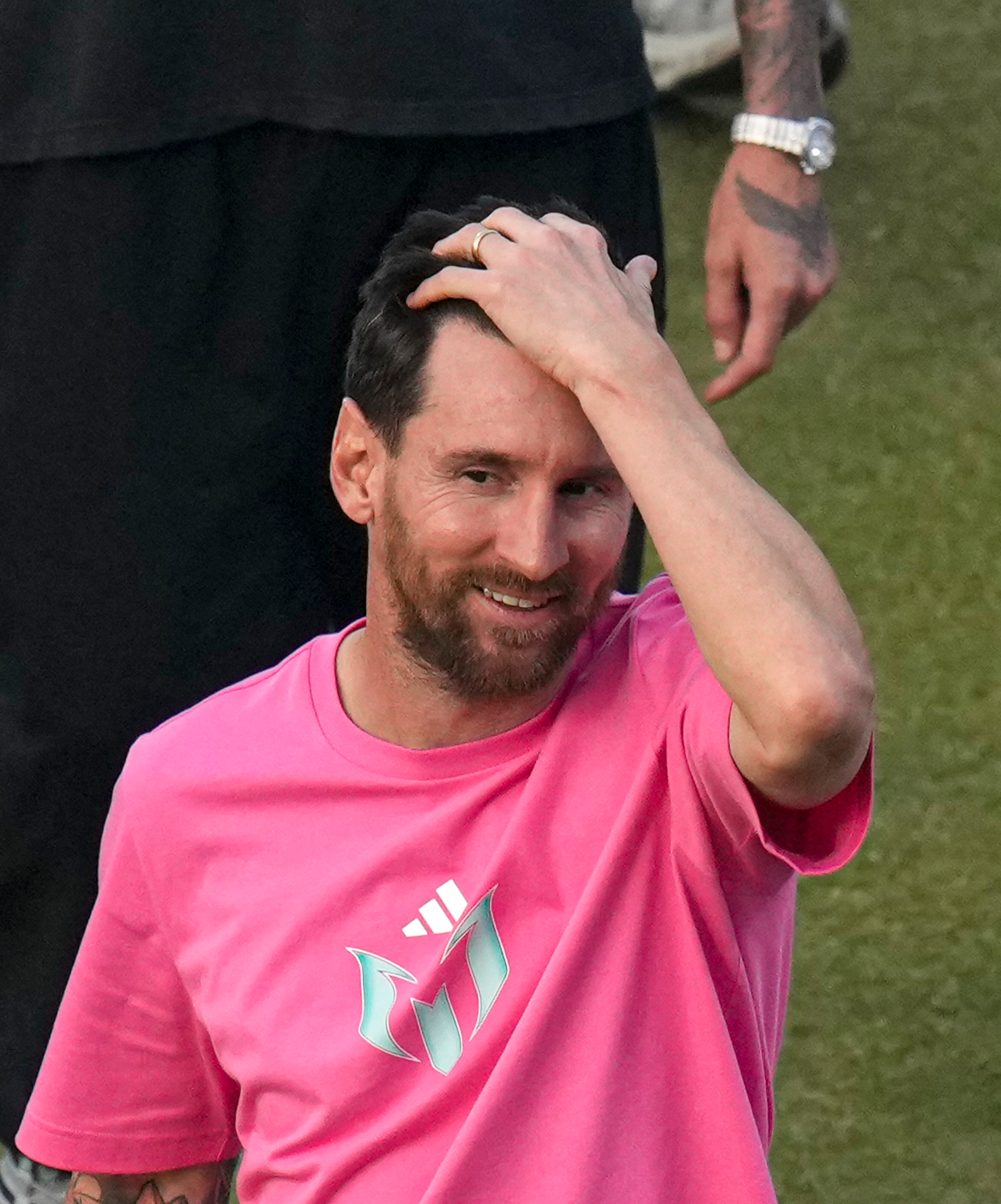 মেসির সঙ্গে মানিকলালের দেখা