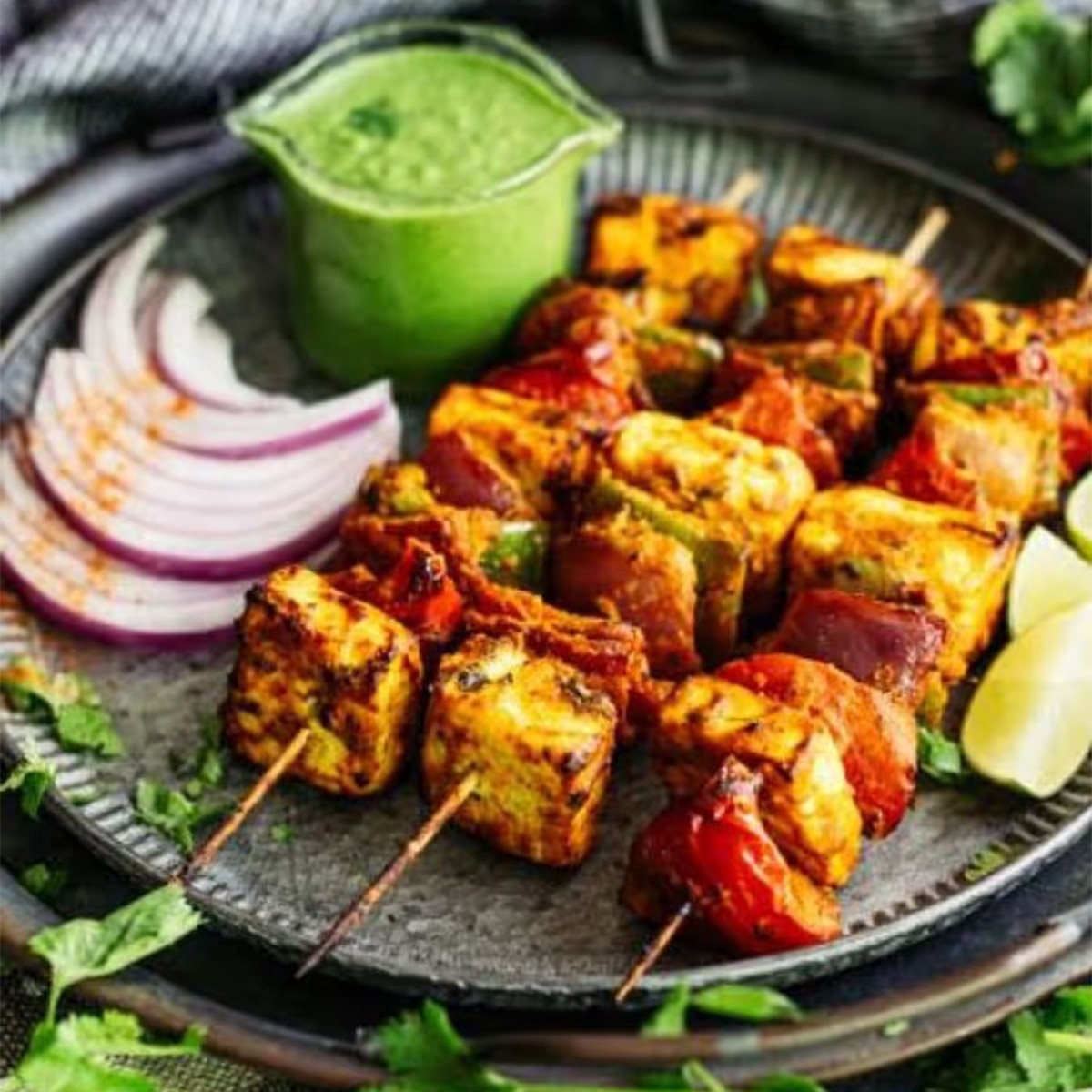 পনির টিক্কা পনির টিক্কা