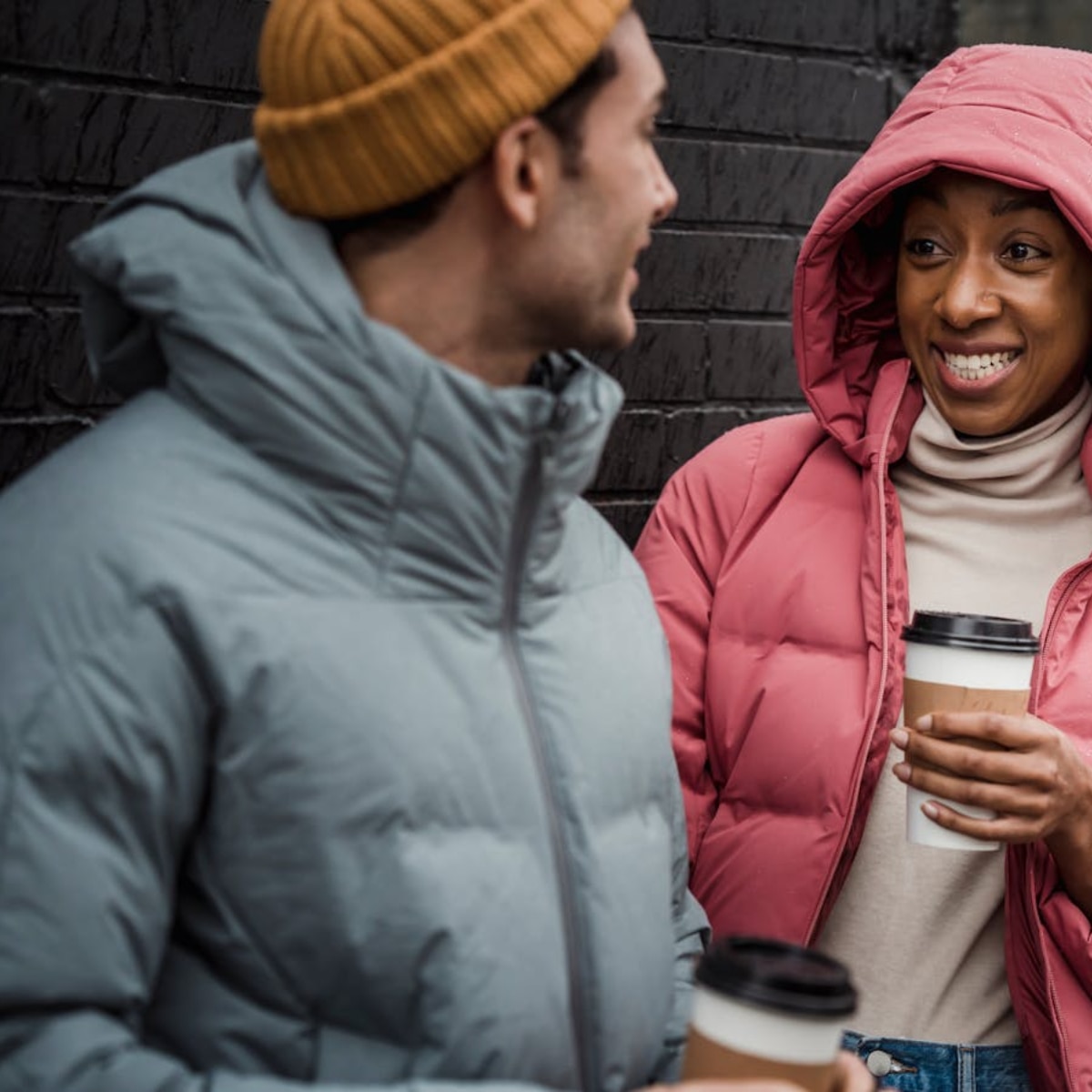 Clean Puffer Jacket at Home