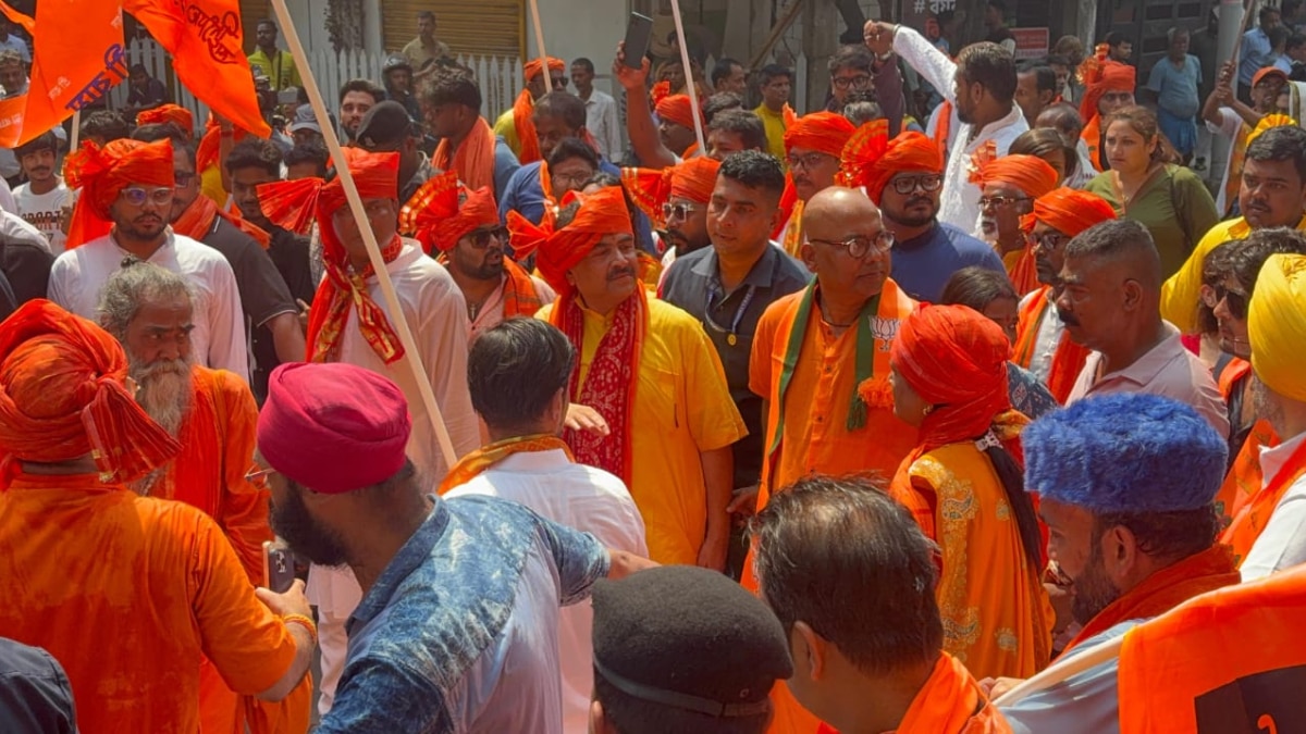  Suvendu Adhikari at Ram Navami Rally