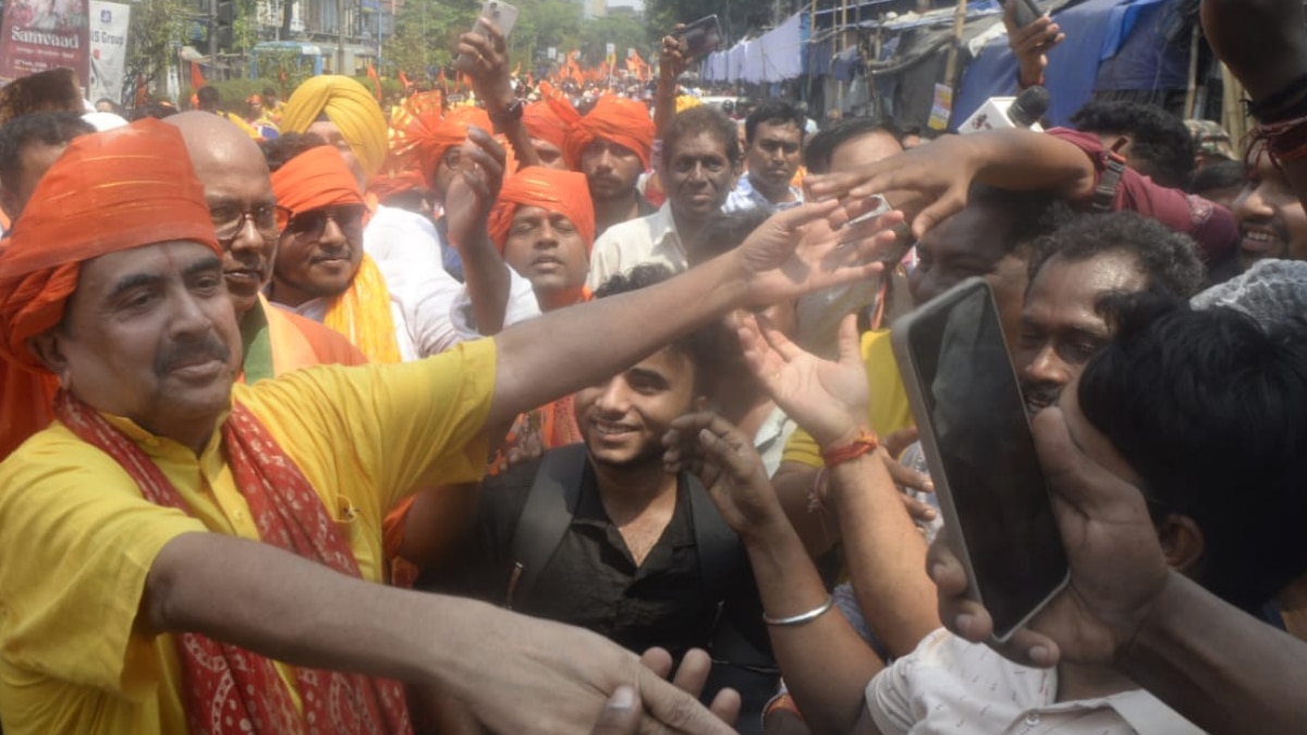  Suvendu Adhikari at Ram Navami Rally
