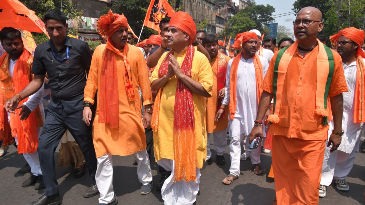  Suvendu Adhikari at Ram Navami Rally