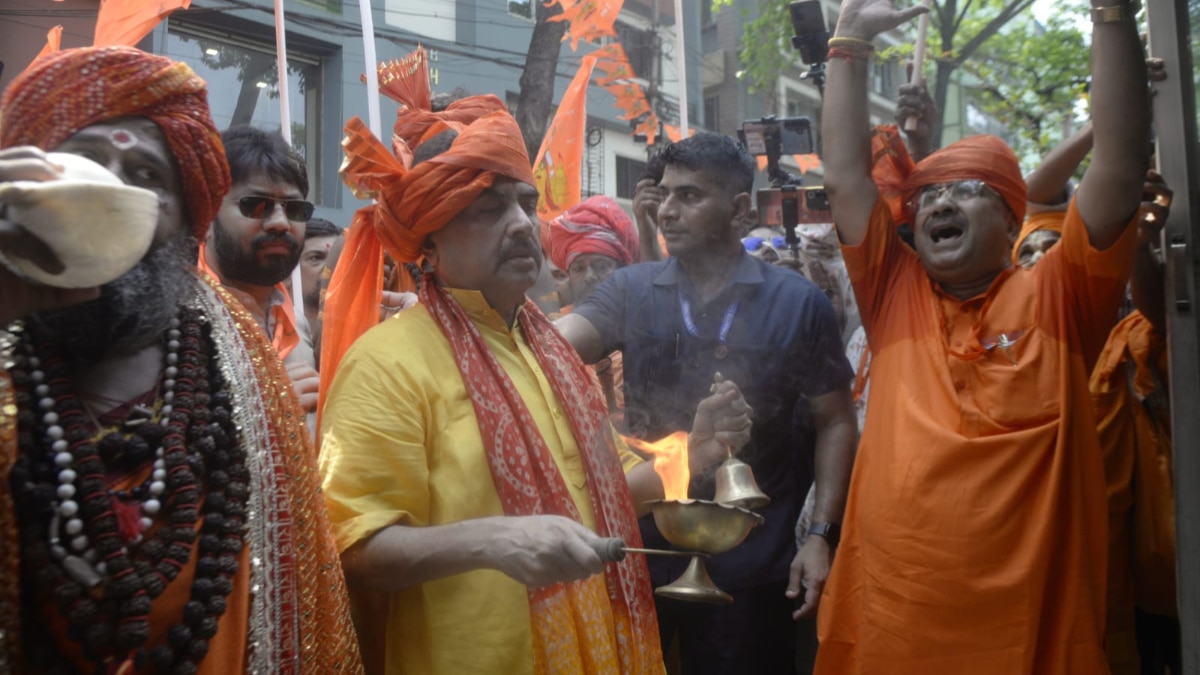  Suvendu Adhikari at Ram Navami Rally