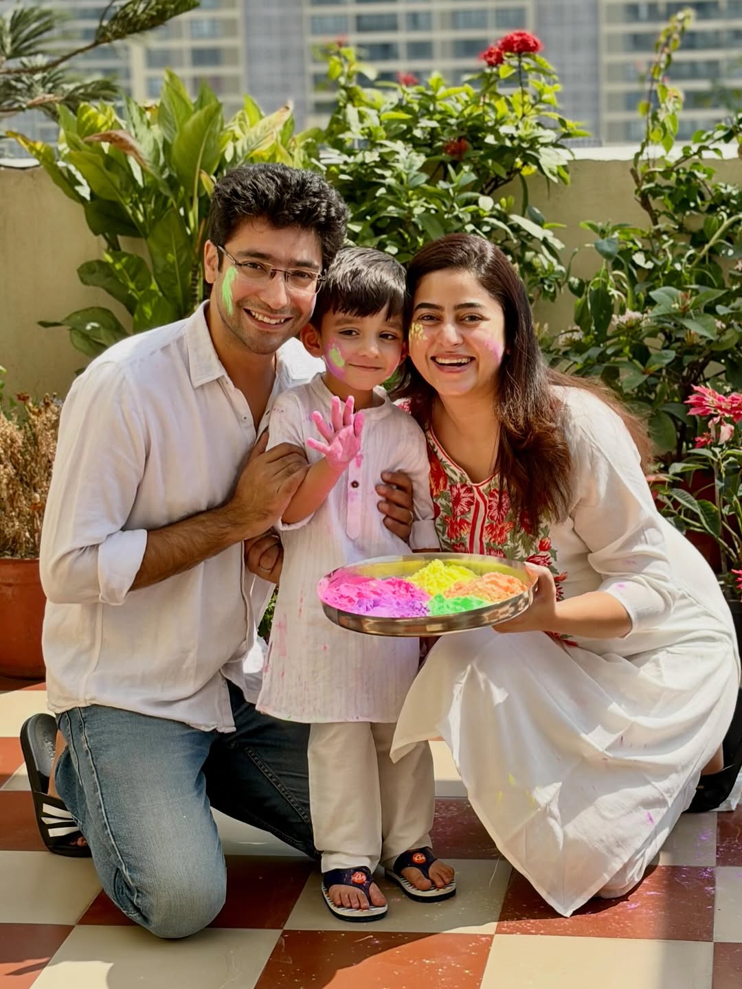 Tollywood Actors Celebrated Holi