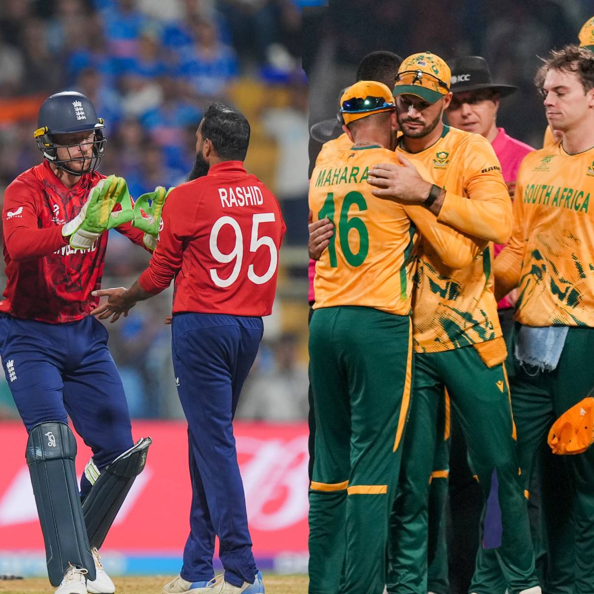 সেমিফাইনালিস্ট ইংল্যান্ড এবং দক্ষিণ আফ্রিকা উভয়ই সমান পরিমাণ অর্থ পাবে ০.৭৯ মিলিয়ন ডলার (প্রায় ৭.২৪ কোটি টাকা)। আন্তর্জাতিক ক্রিকেট কাউন্সিল (আইসিসি) বিভিন্ন ধাপ অনুসারে পুরস্কারের অর্থ ভাগ করেছে যাতে সমস্ত দল উপকৃত হতে পারে। 