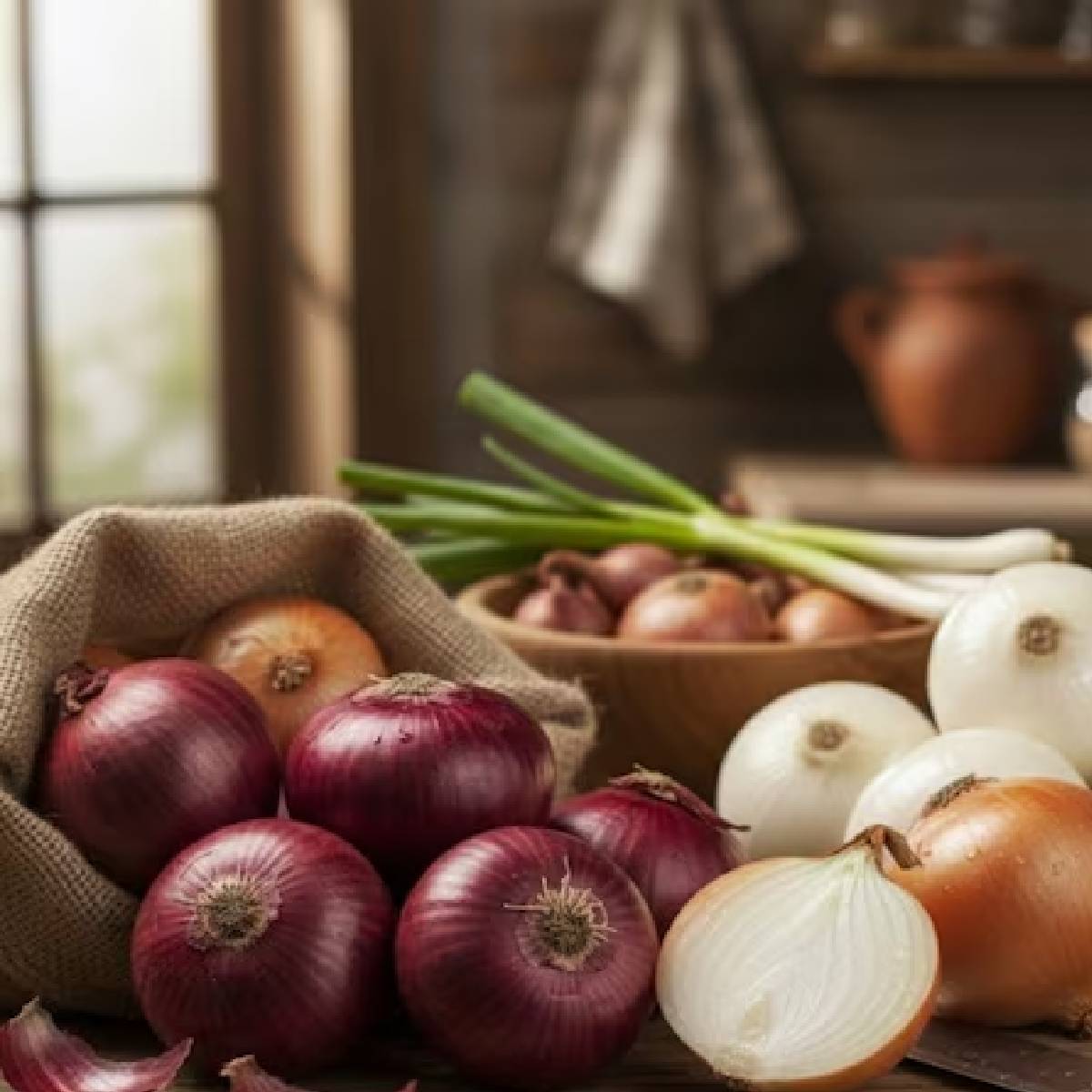 যাদের পেঁয়াজের প্রতি অ্যালার্জি আছে তাদের চুলকানি, ফুসকুড়ি, ঠোঁট বা জিহ্বা ফুলে যাওয়া, চোখ দিয়ে জল পড়া, নাক বন্ধ হয়ে যাওয়া, অথবা কখনও কখনও শ্বাস নিতে অসুবিধা হতে পারে। তাই, তাদের পেঁয়াজ খাওয়া এড়িয়ে চলা উচিত, বিশেষ করে কাঁচা।