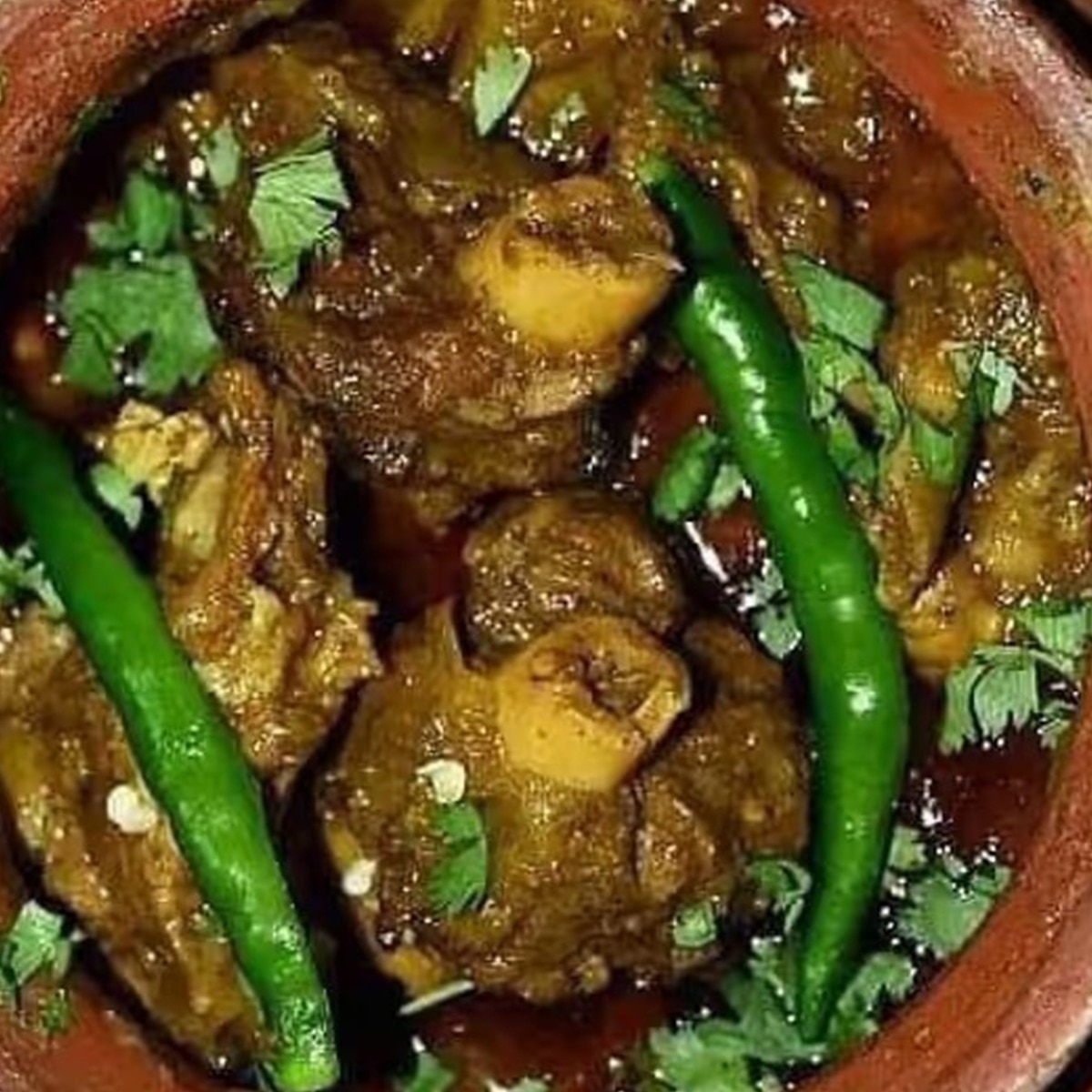 চম্পারণ হান্ডি মাটন