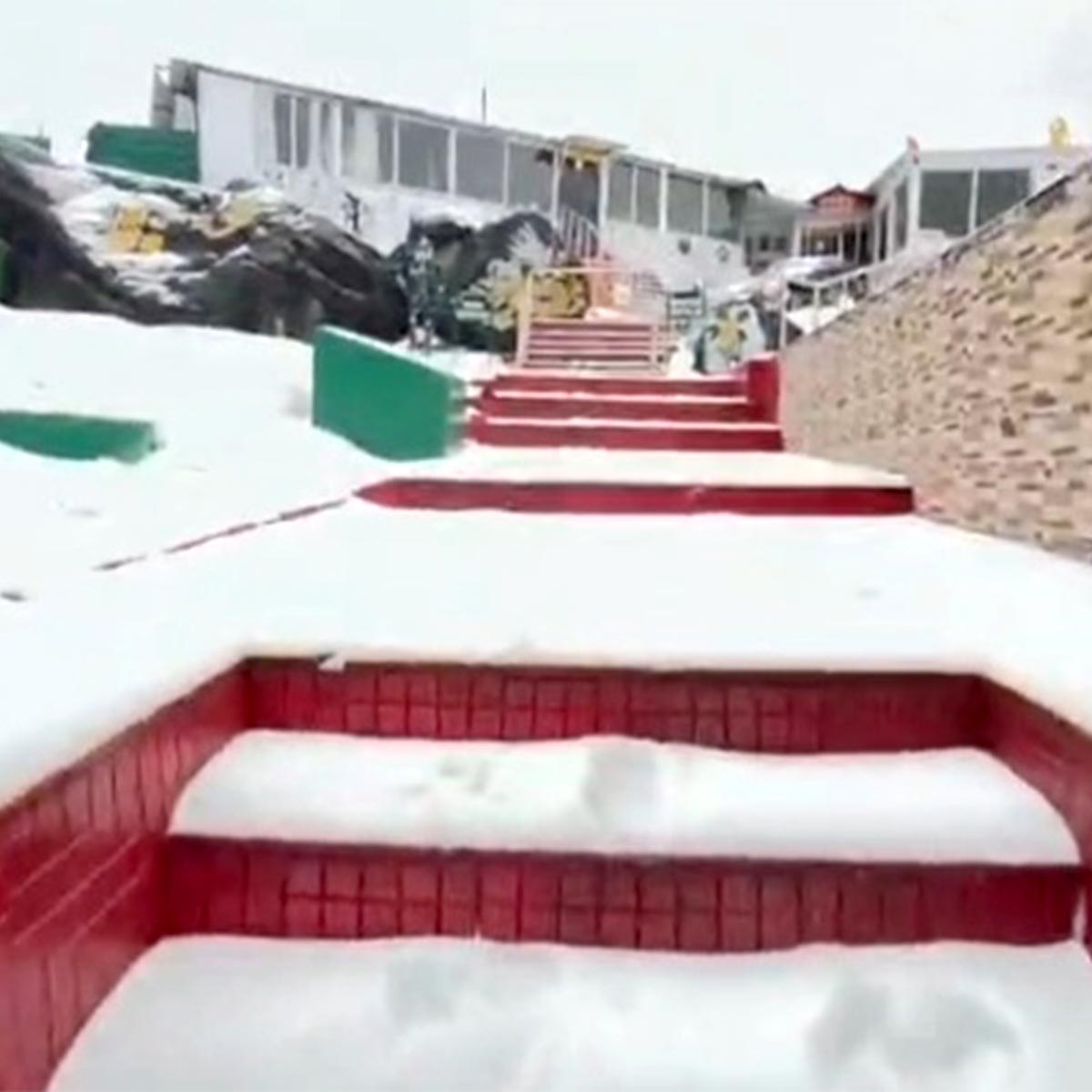 সিকিমে তুষারপাত