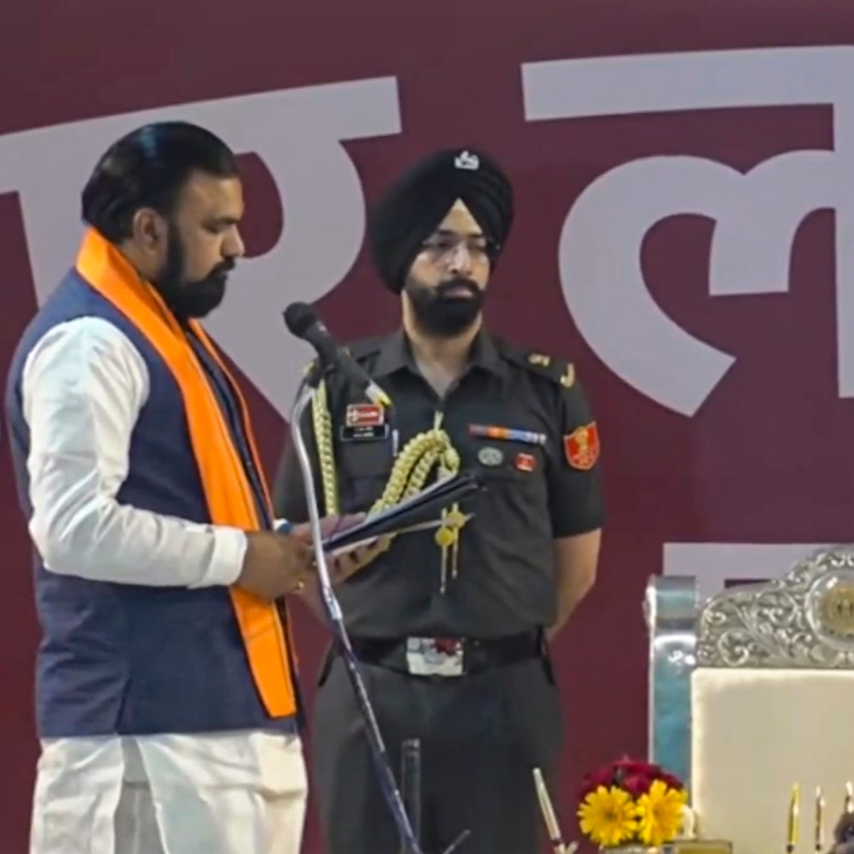 সম্রাট চৌধুরী বর্তমানে তারাপুর থেকে বিজেপির বিধায়ক