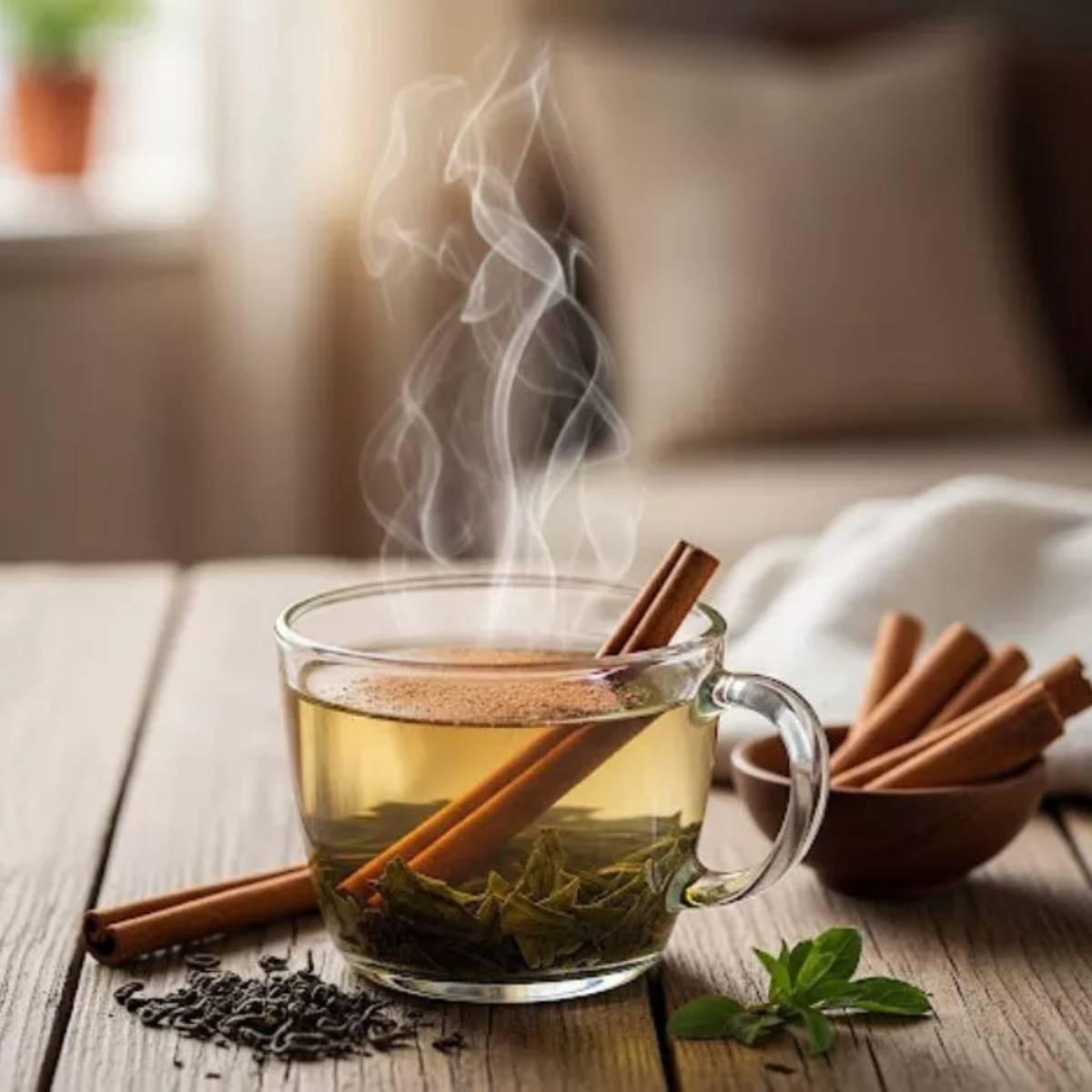 'সকালের চা টা জমিয়ে খাই। একটু মধু দিই, দারচিনি, লবঙ্গ একসঙ্গে ফুটিয়ে দুই কাপ চা খাই সকালে।' এরপরেই নিজের কাজে বেরিয়ে পড়েন মমতা। 