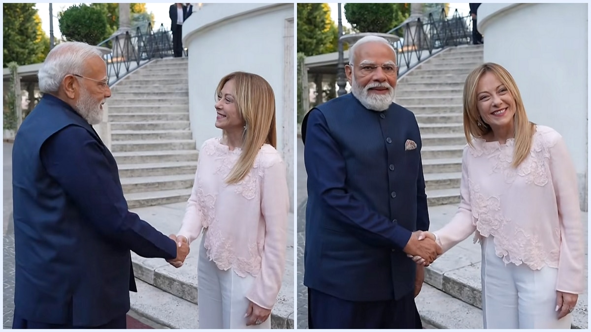 Narendra Modi Giorgia Meloni