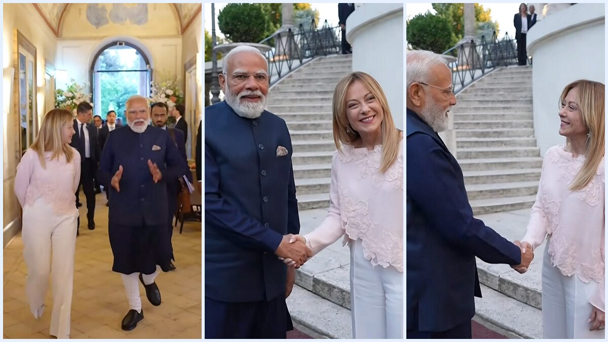 Narendra Modi Giorgia Meloni
