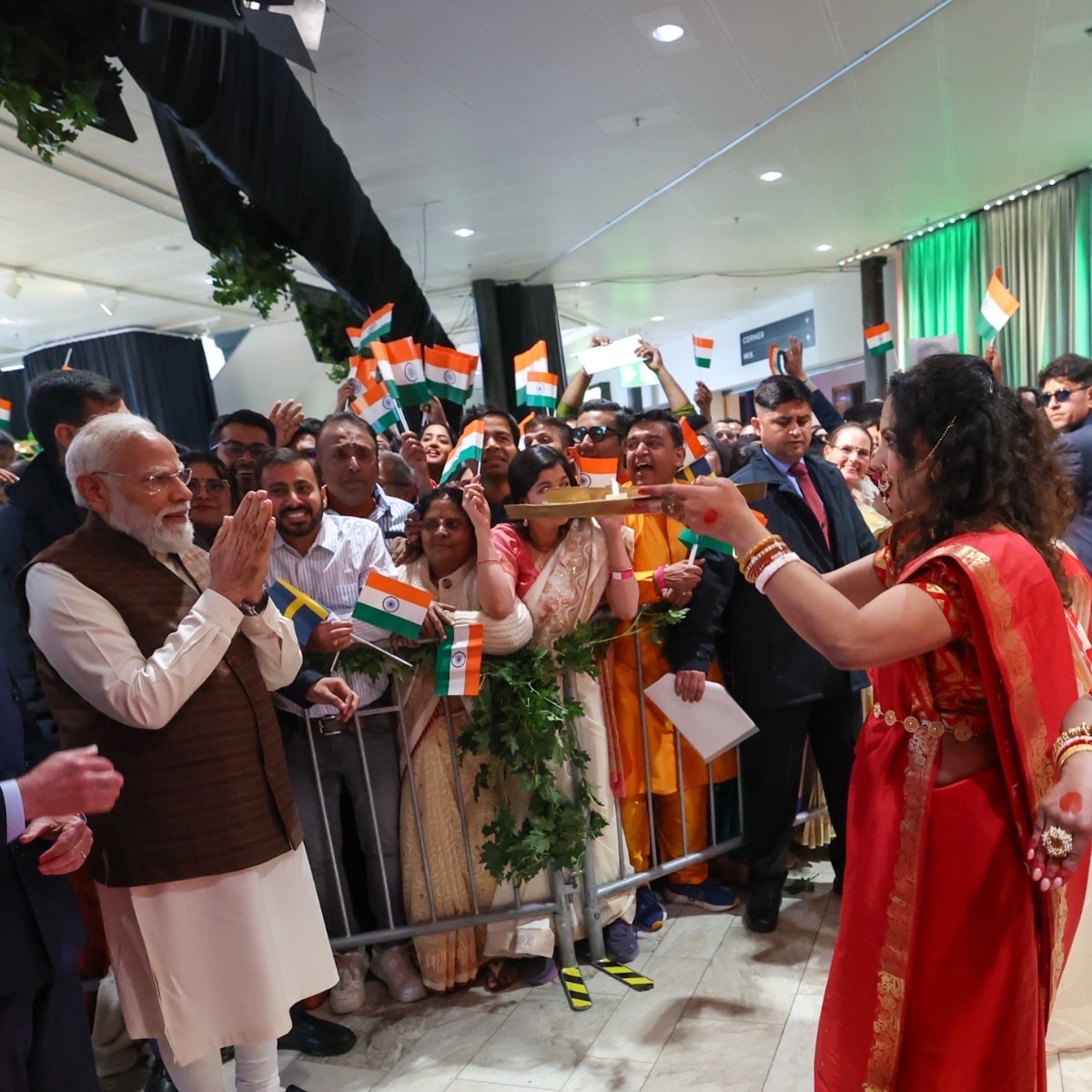   PM Modi in Sweden