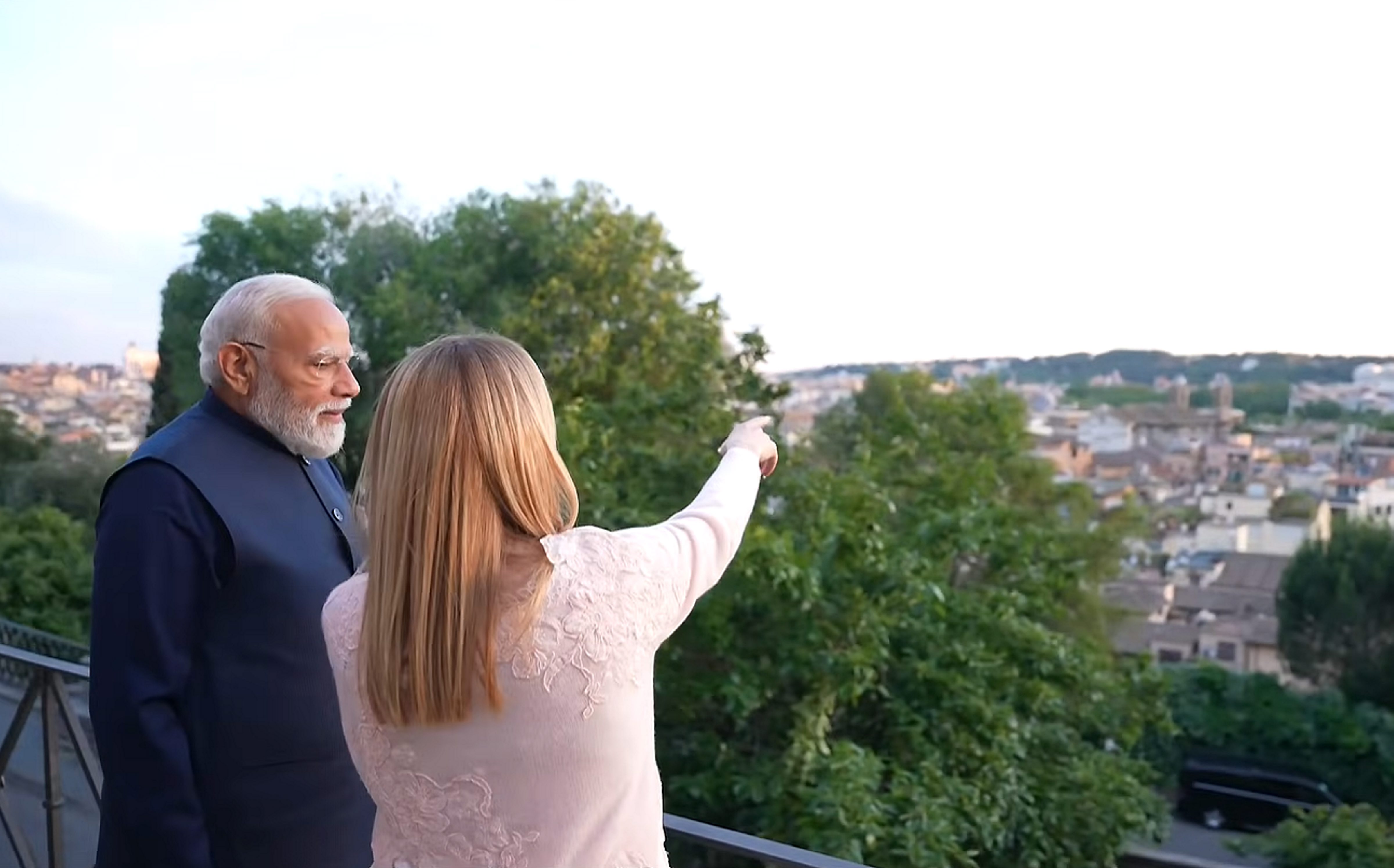 Narendra Modi Giorgia Meloni