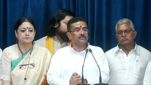 Suvendu Adhikari Cabinet Meeting 