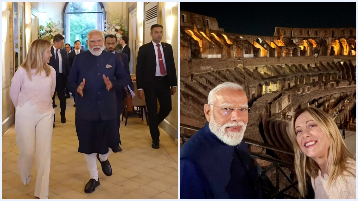 Narendra Modi Giorgia Meloni