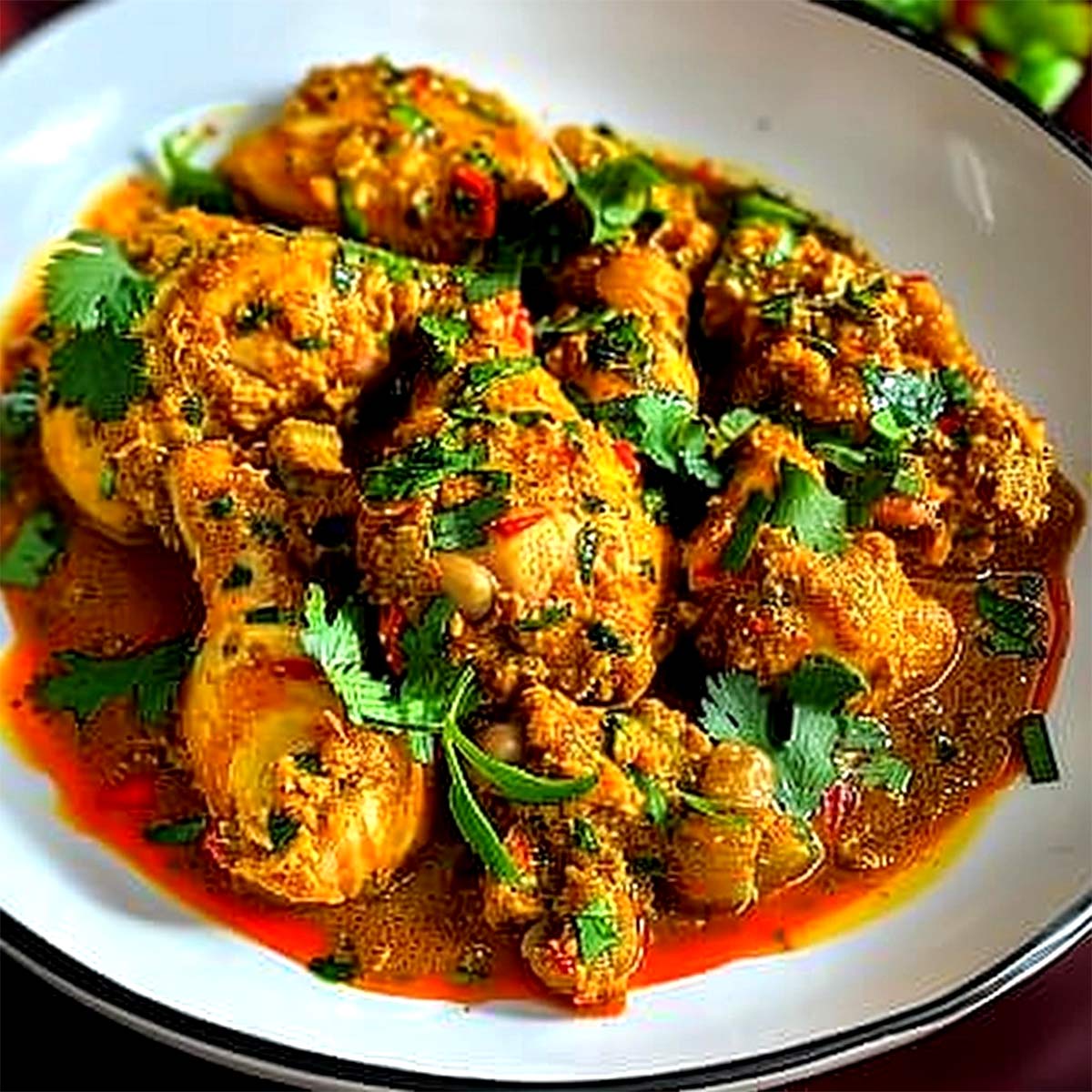 ম্যাঙ্গো মাস্টার্ড চিকেন ১