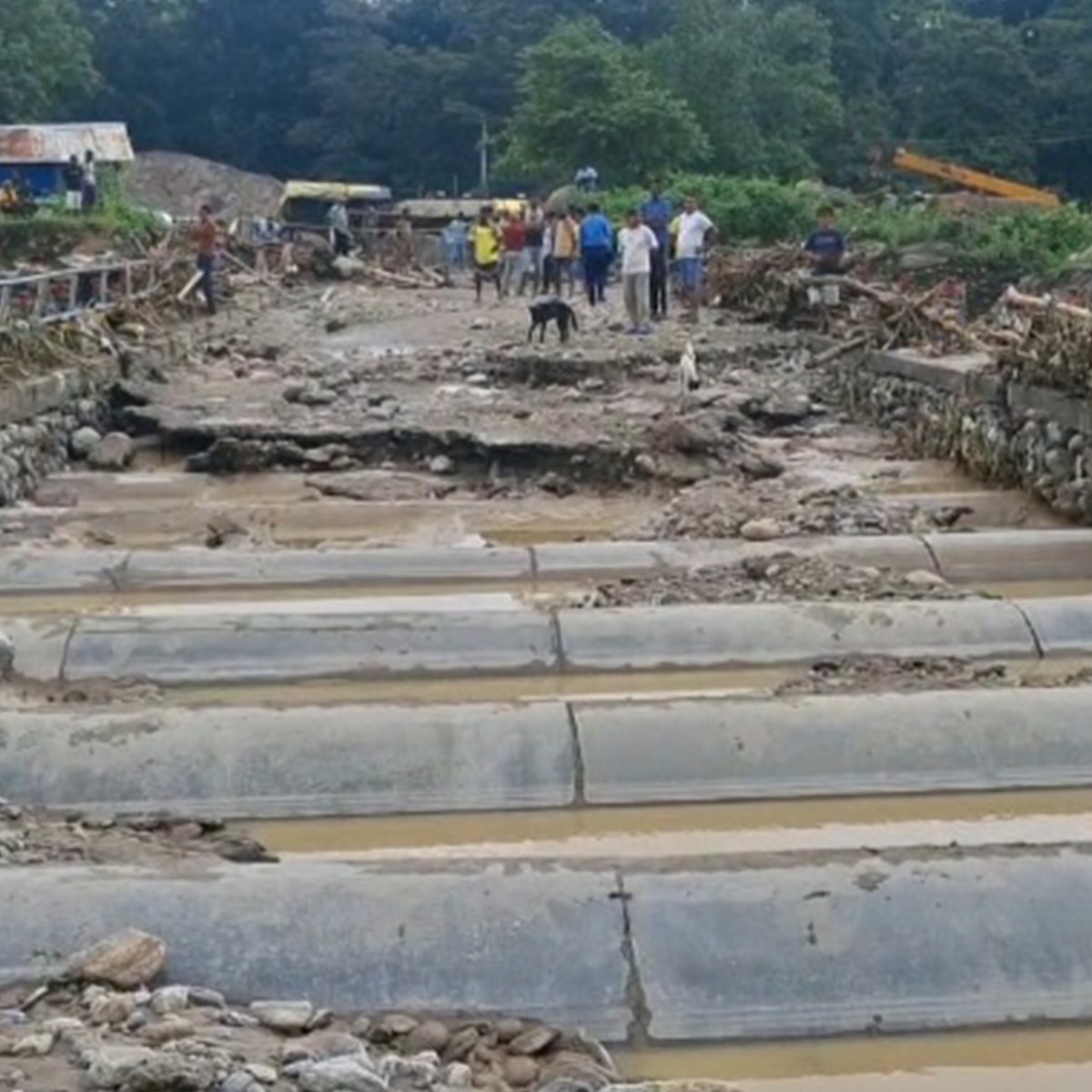 বৃষ্টিতে বিপর্যস্ত উত্তরবঙ্গ