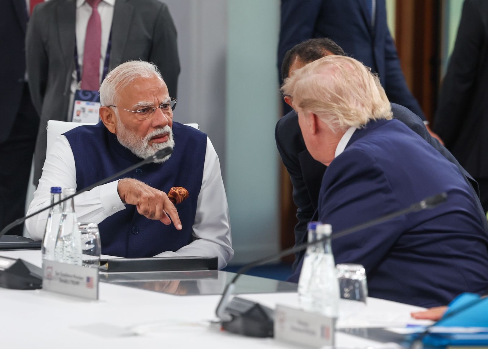 G7 Hot Mic Discussions 