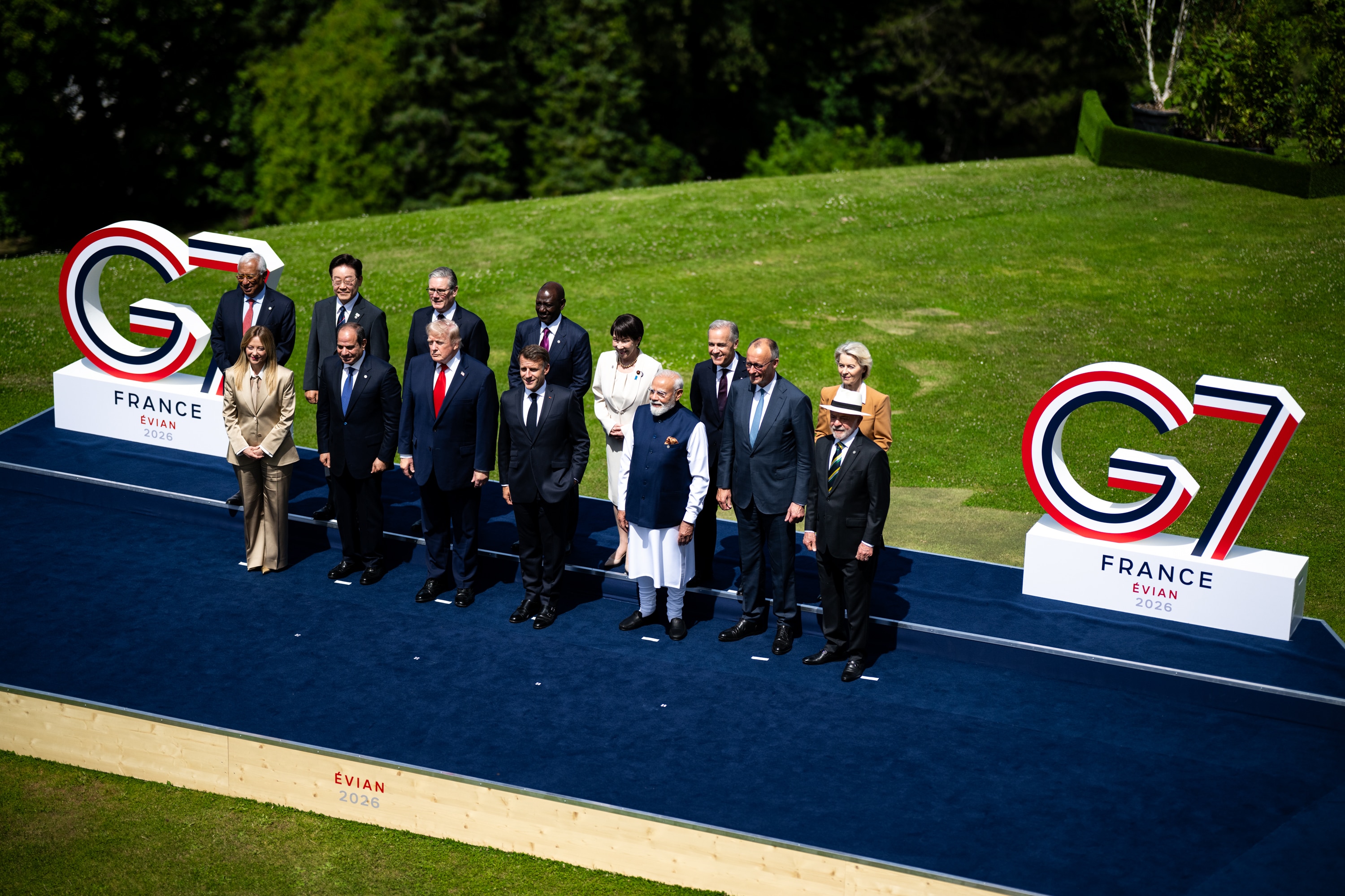 G7 Hot Mic Discussions 