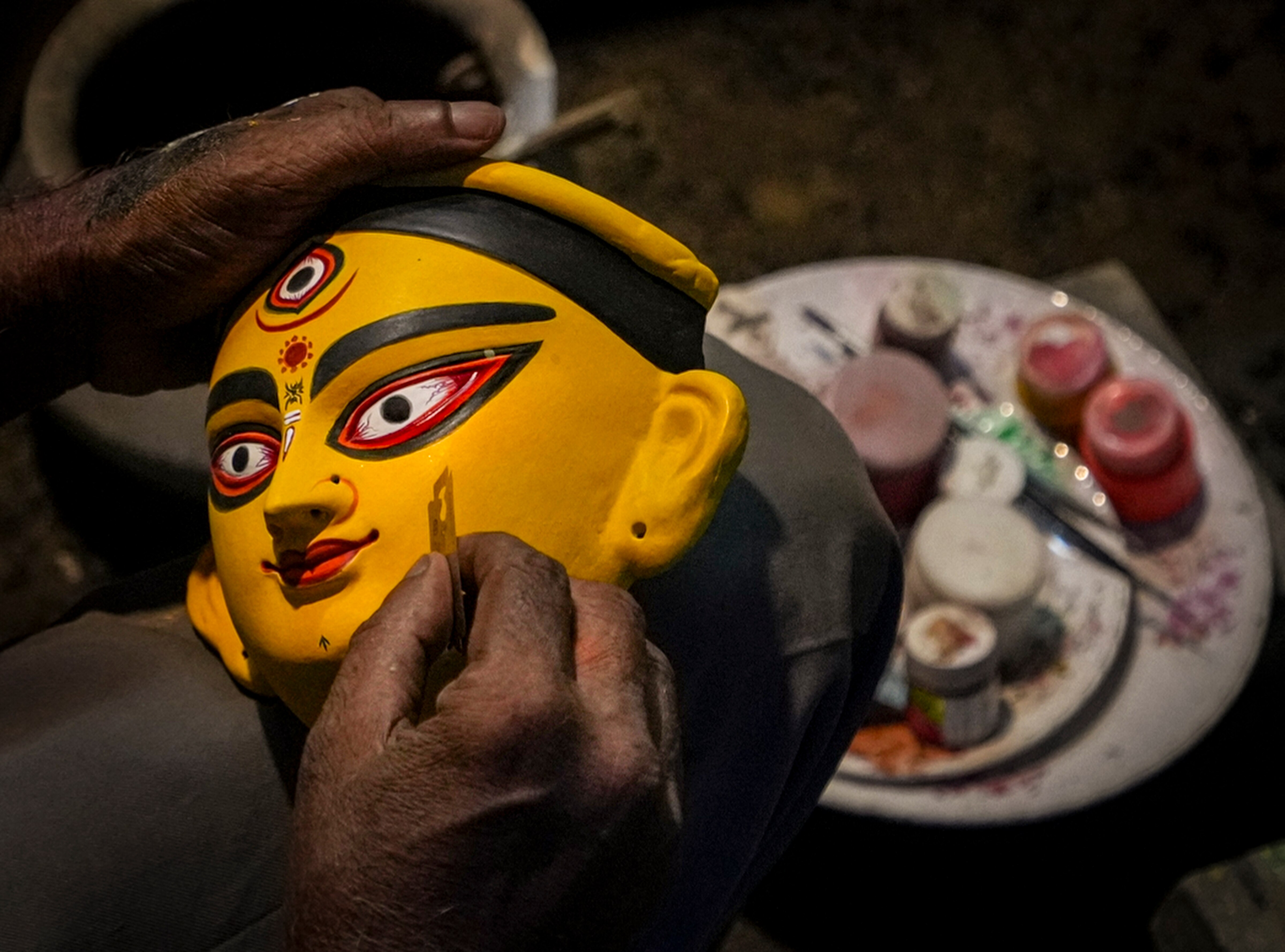 থিমভিত্তিক প্রতিমার বরাত কম