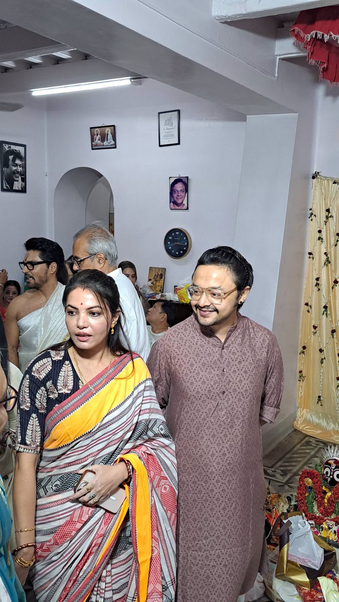 Lokkhi Puja At Uttam Kumar Place Lokkhi Puja At Uttam Kumar Place