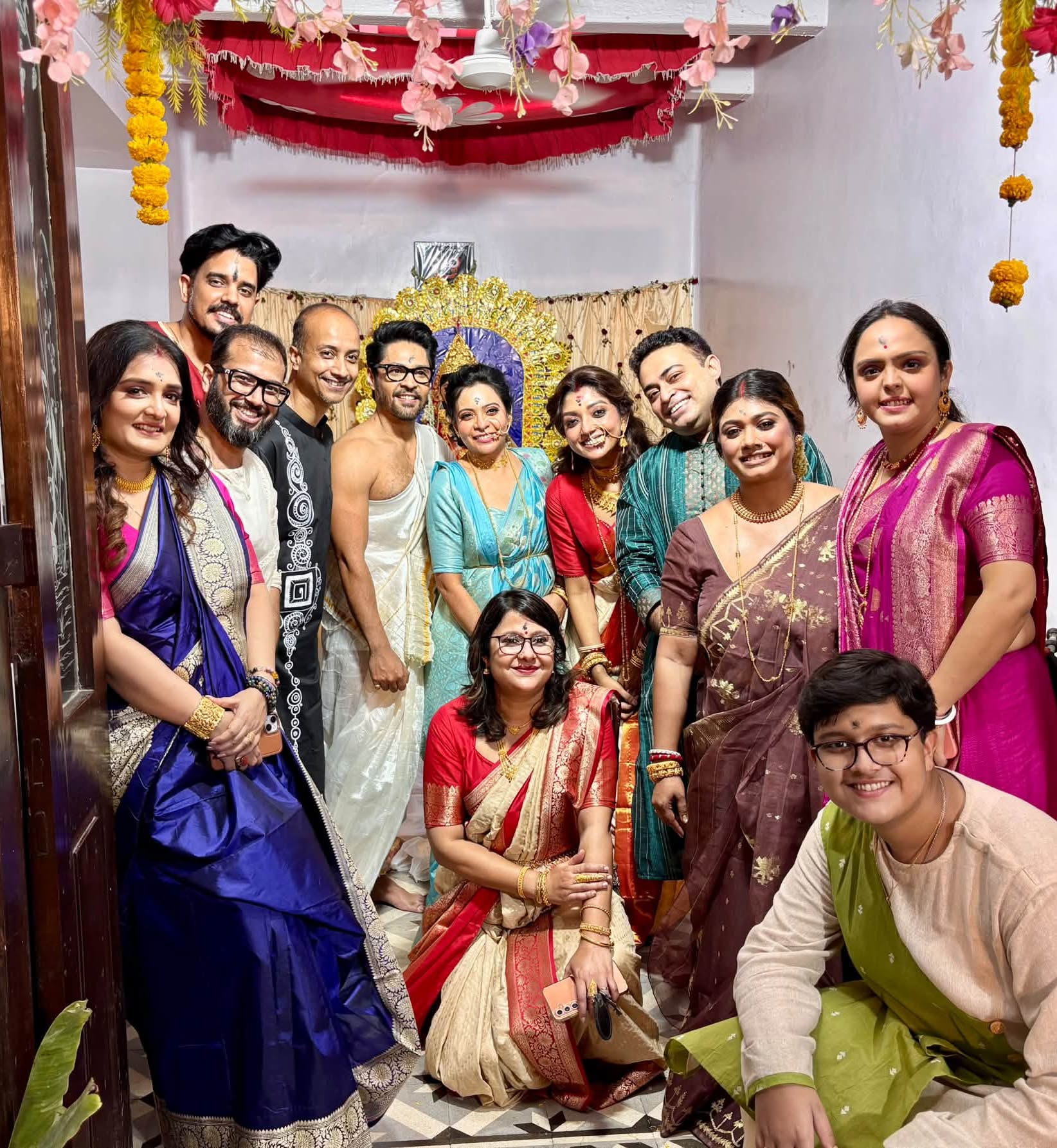 Lokkhi Puja At Uttam Kumar Place Lokkhi Puja At Uttam Kumar Place