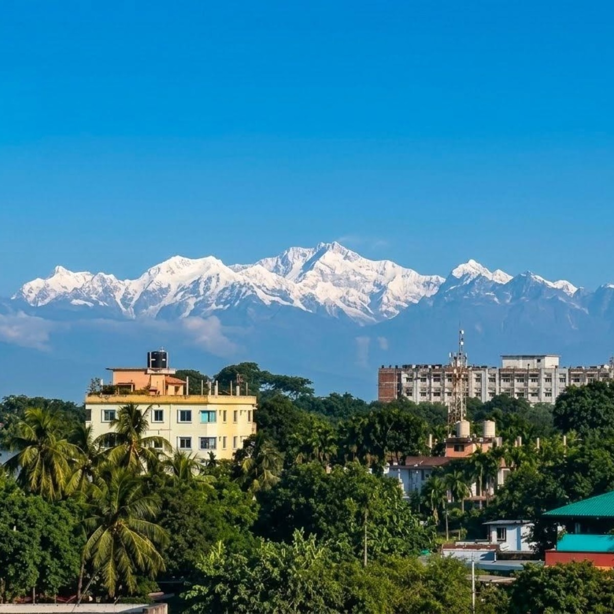 Kanchenjunga from Siliguri