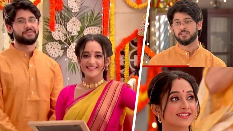 Mithai: সরস্বতী পুজোয় মিঠাইয়ের ইংরাজি শেখার হাতেখড়ি! উচ্চেবাবু লিখিয়ে দিলেন, " I love...." - Mithai bengali serial upcoming special episode Siddhartha to arrange wife english learning ...