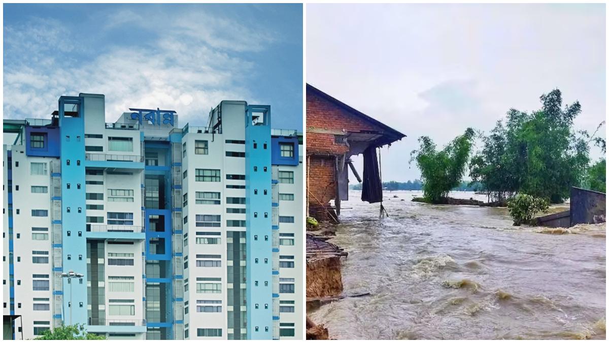 Flood Situation Control Room Number পুজোর আগে বন্যার মুখে বাংলা, বিপদে পড়লে কন্ট্রোল রুমের