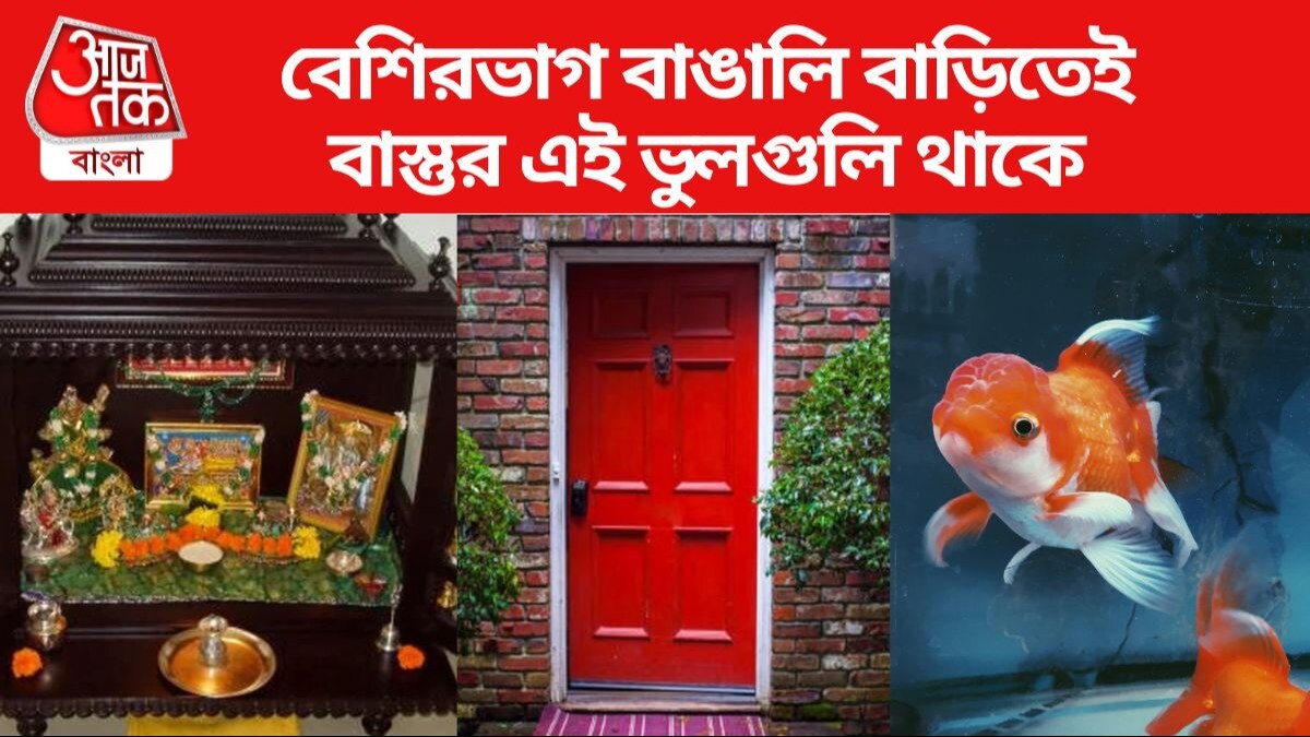বেশিরভাগ বাড়িতেই বাস্তু সংক্রান্ত এই ভুলগুলি হয়ে থাকে।