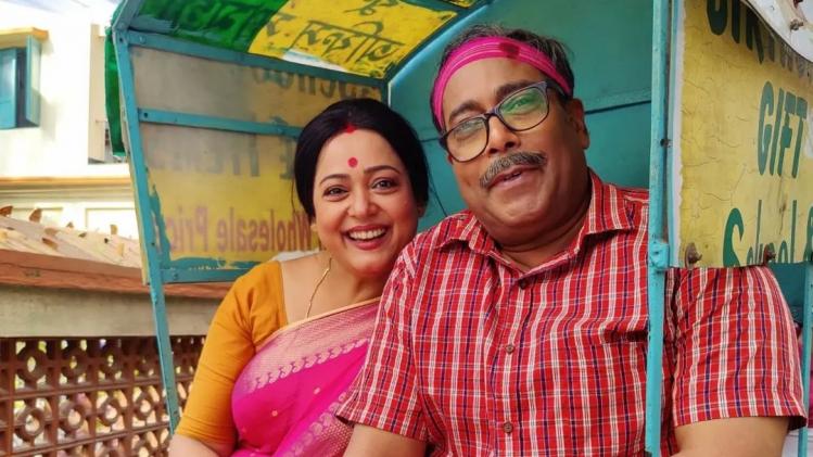 Lokkhi Kakima Superstar Exclusive: পর্দায় সুপারহিট লক্ষ্মী -দেবব্রতর জুটি!  বাস্তবে কেমন রসায়ন অপরাজিতা -দেবশংকরের? - Television - Aaj Tak Bangla