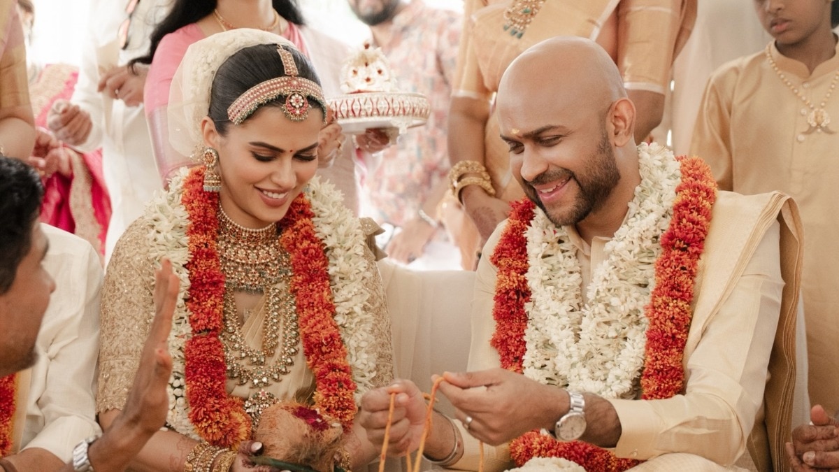 This Jaipur palace wedding was filled with custom block prints, grandmother's recipes and handcrafted details