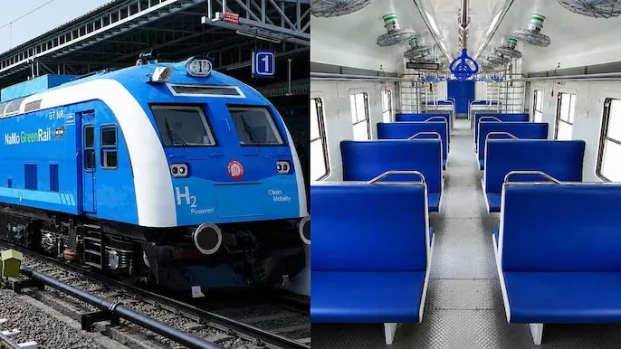 2400 किलोवाट पावर से कैसे चलती है हाइड्रोजन ट्रेन